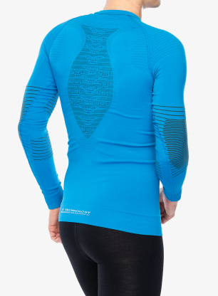 Термокофта X-Bionic Energizer 4.0 Shirt Round Neck - teal blue/anthracite