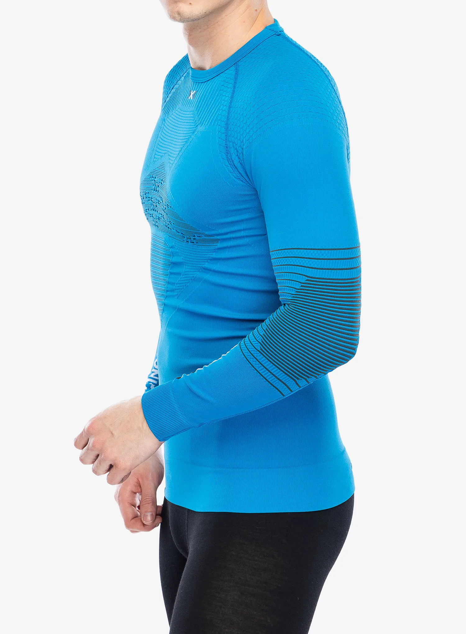 Термокофта X-Bionic Energizer 4.0 Shirt Round Neck - teal blue/anthracite