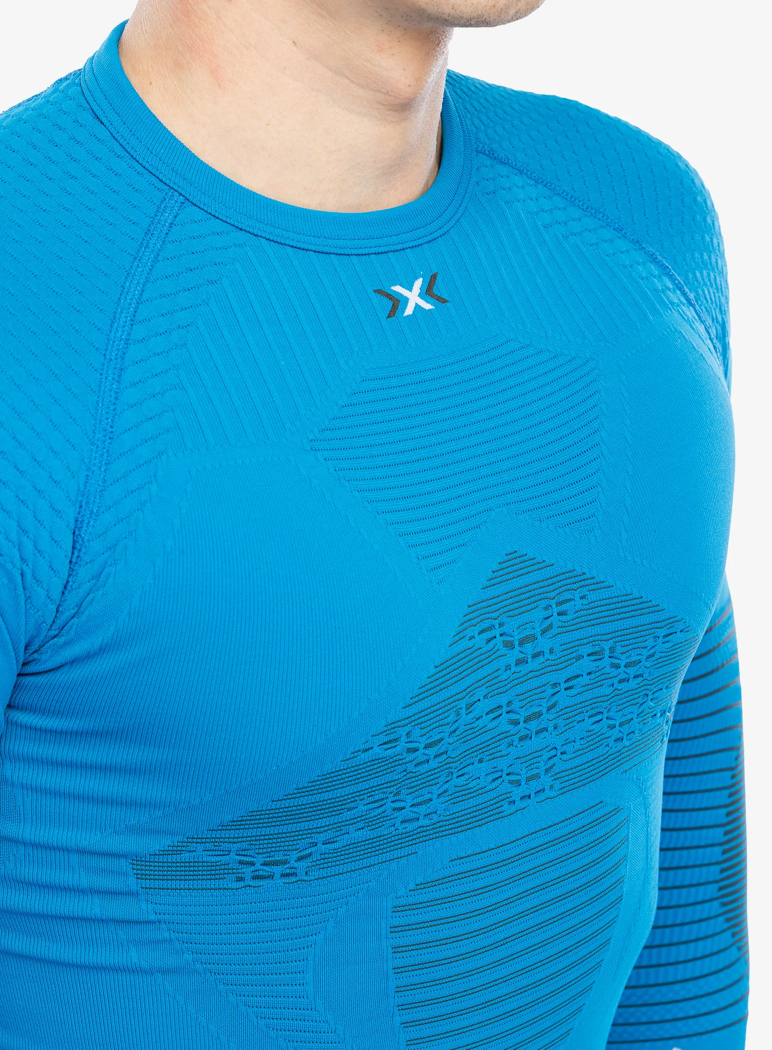 Термокофта X-Bionic Energizer 4.0 Shirt Round Neck - teal blue/anthracite