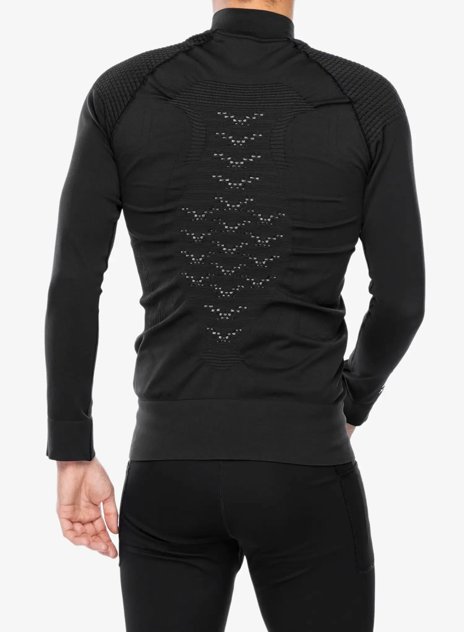 Кофта на замку X-Bionic Energizer 4.0 Transmission Layer Full Zip - opal black/arctic white