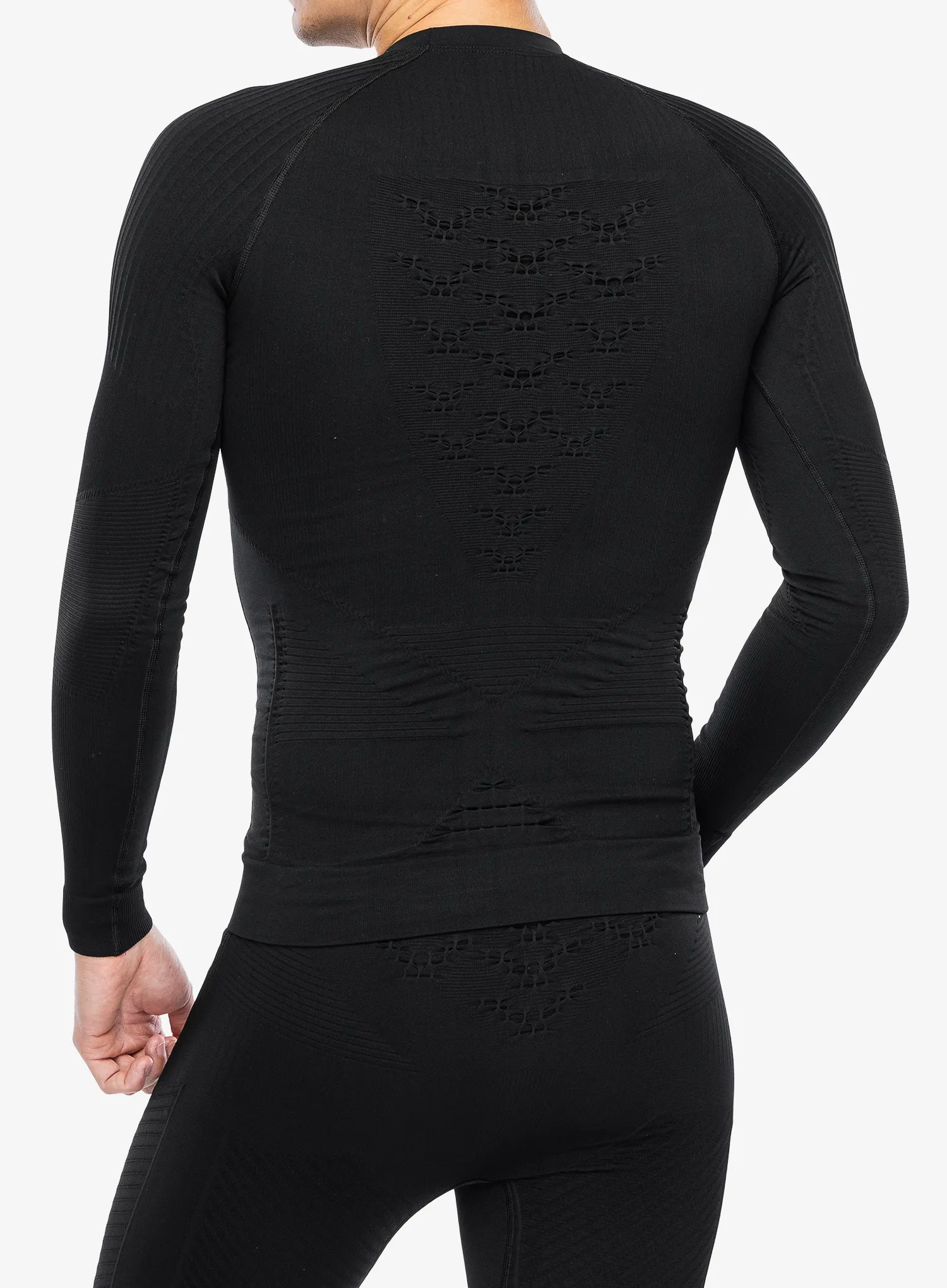Термокофта X-Bionic Energy Accumulator 4.0 Shirt Round Neck - opal black/arctic white