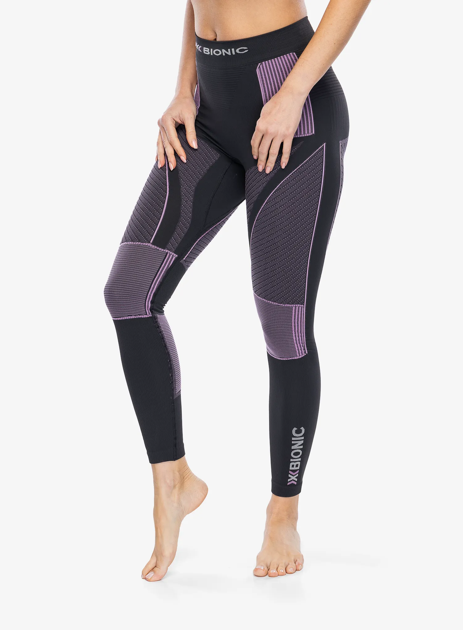 Термолегінси жіночі X-Bionic Energy Accumulator 4.0 Pants - charcoal/magnolia
