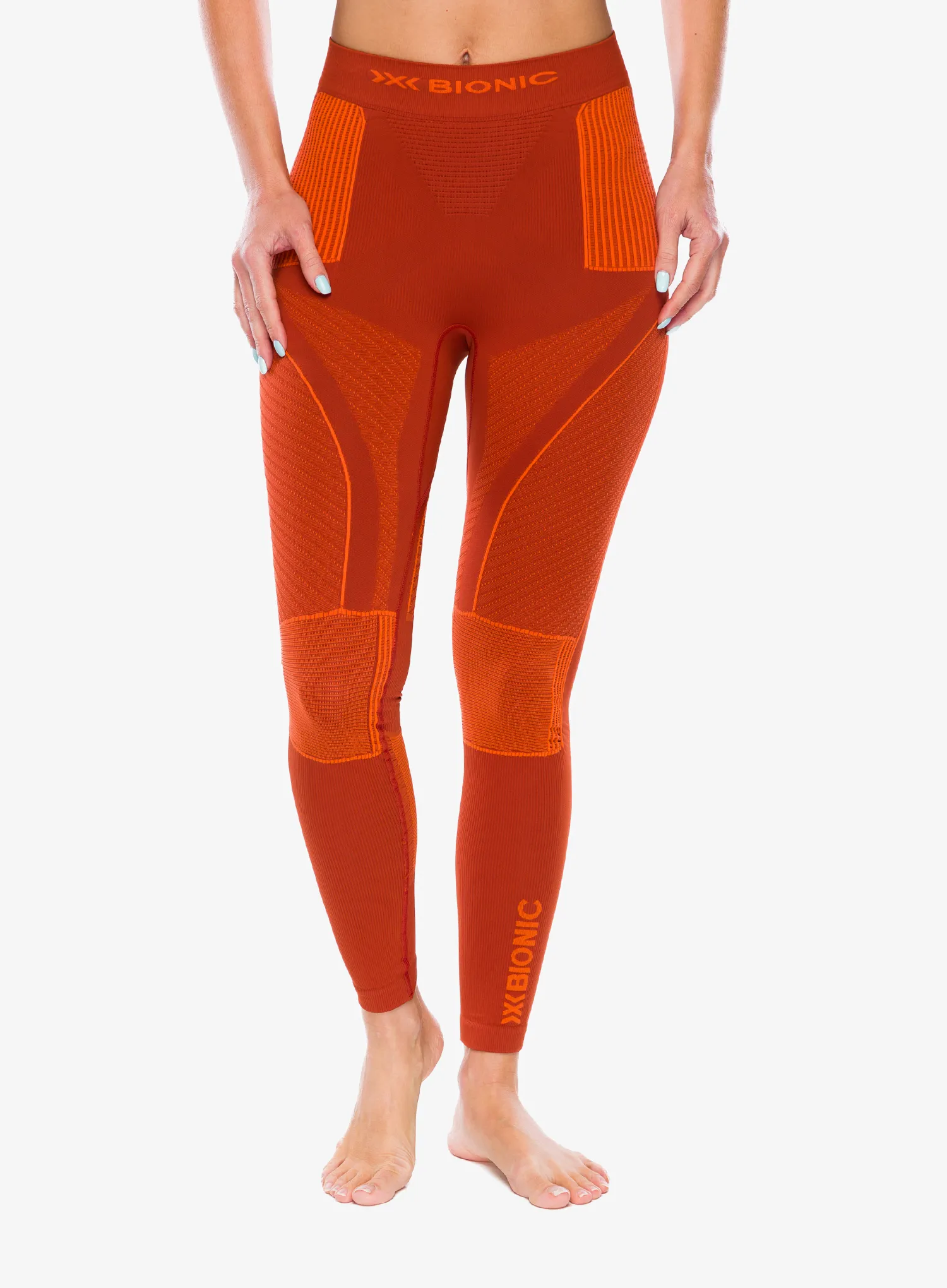Термолегінси жіночі X-Bionic Energy Accumulator 4.0 Pants - clay/orange