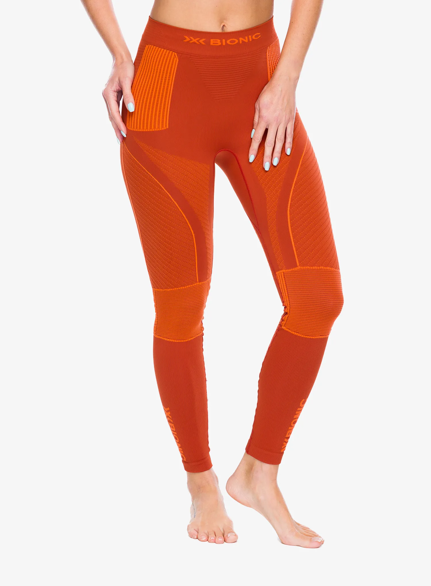 Термолегінси жіночі X-Bionic Energy Accumulator 4.0 Pants - clay/orange