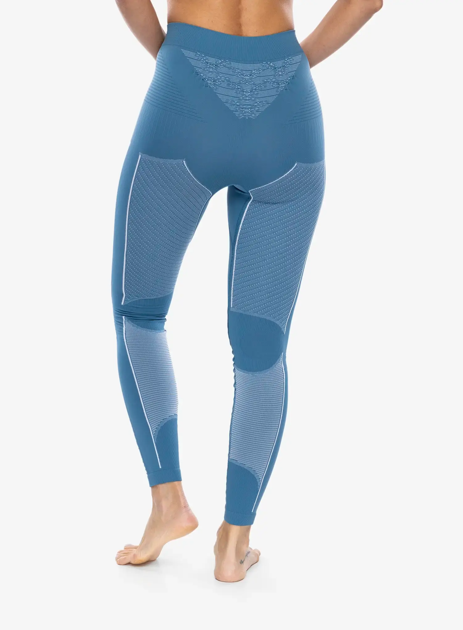Термолегінси жіночі X-Bionic Energy Accumulator 4.0 Pants - mineral blue/arctic white