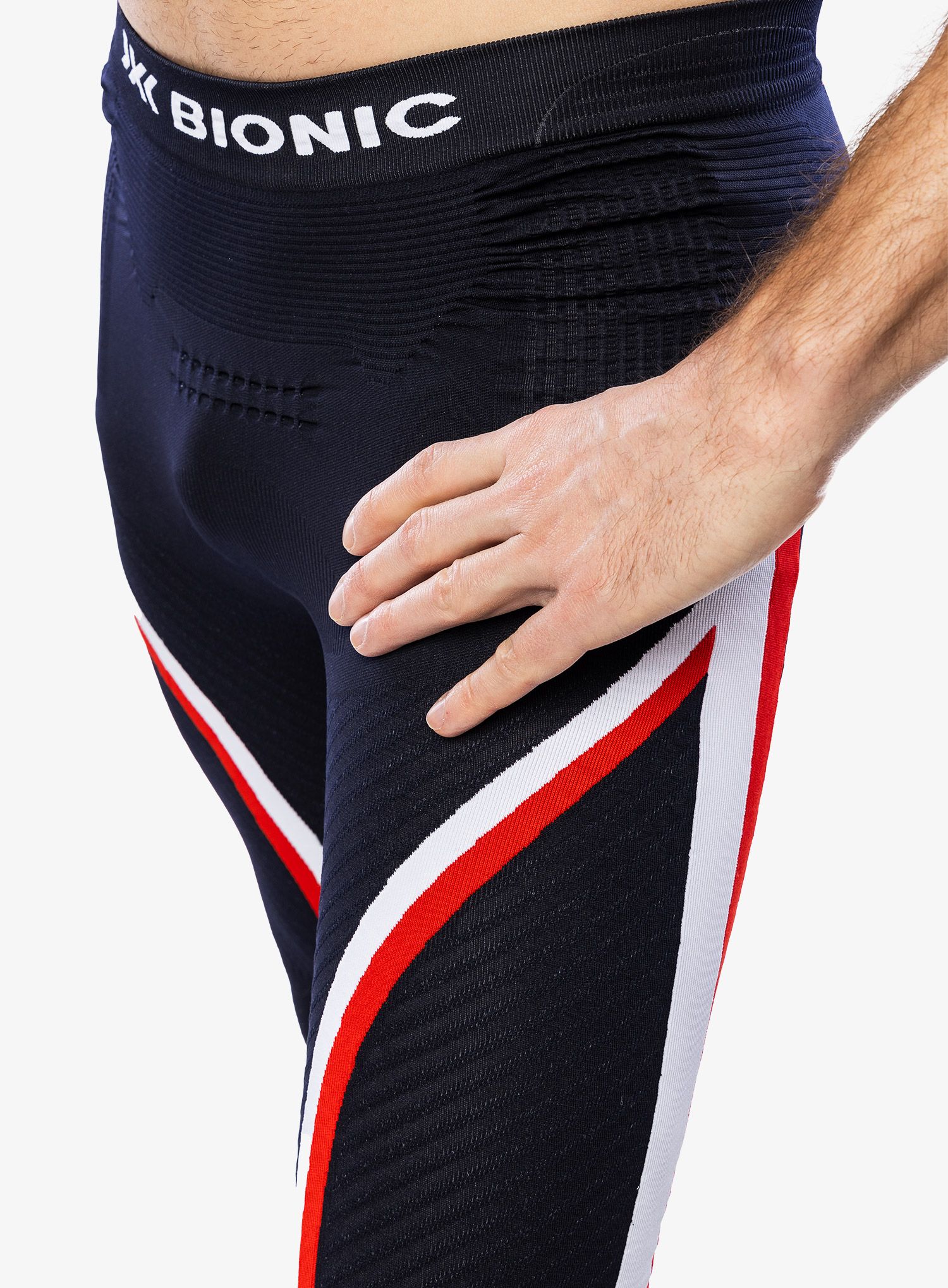 Термолегінси X-Bionic Energy Accumulator 4.0 Patriot Pants 3/4 - poland/white/red