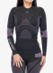 Кофта жіноча X-Bionic Energy Accumulator 4.0 Shirt - charcoal/magnolia