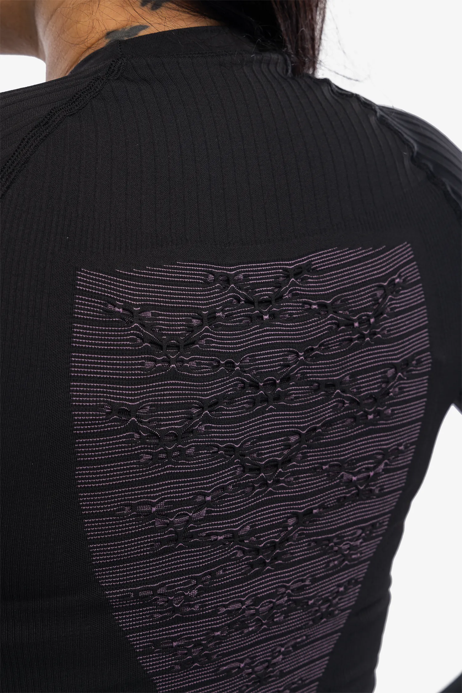 Кофта жіноча X-Bionic Energy Accumulator 4.0 Shirt - charcoal/magnolia