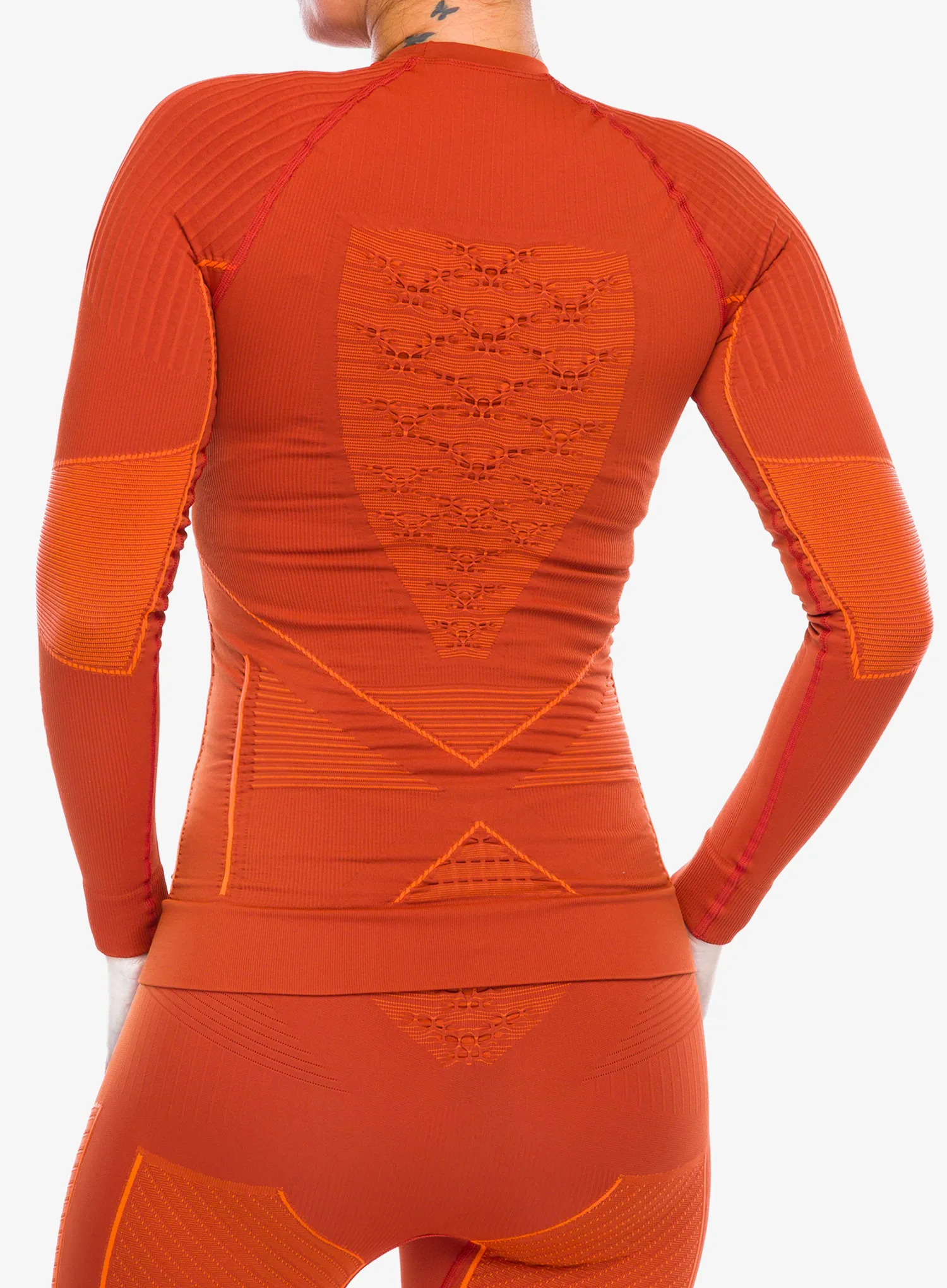 Термокофта жіноча X-Bionic Energy Accumulator 4.0 Shirt - clay/orange