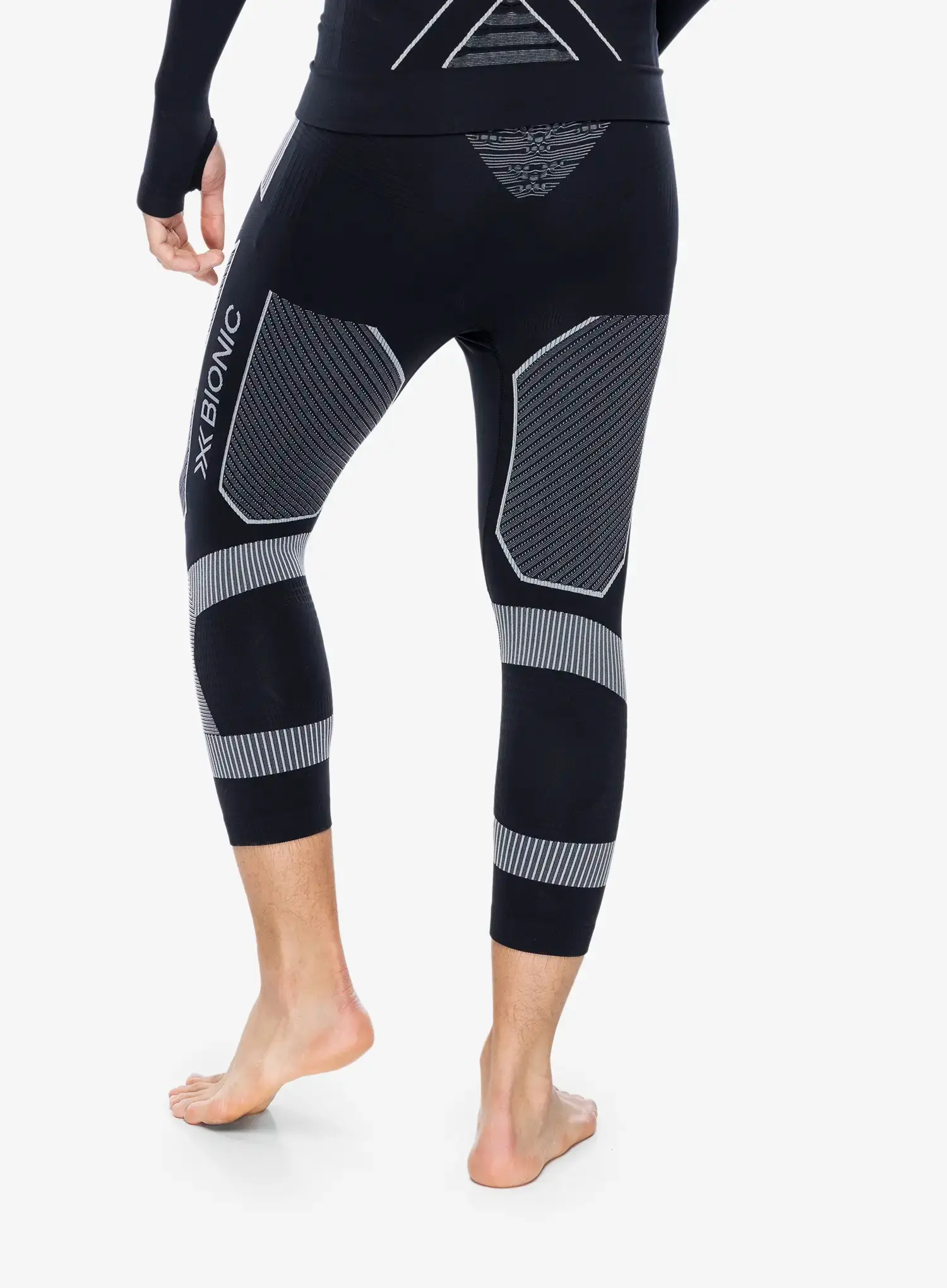Термолегінси X-Bionic Energy Accumulator Light Pants 3/4 - x black/light grey