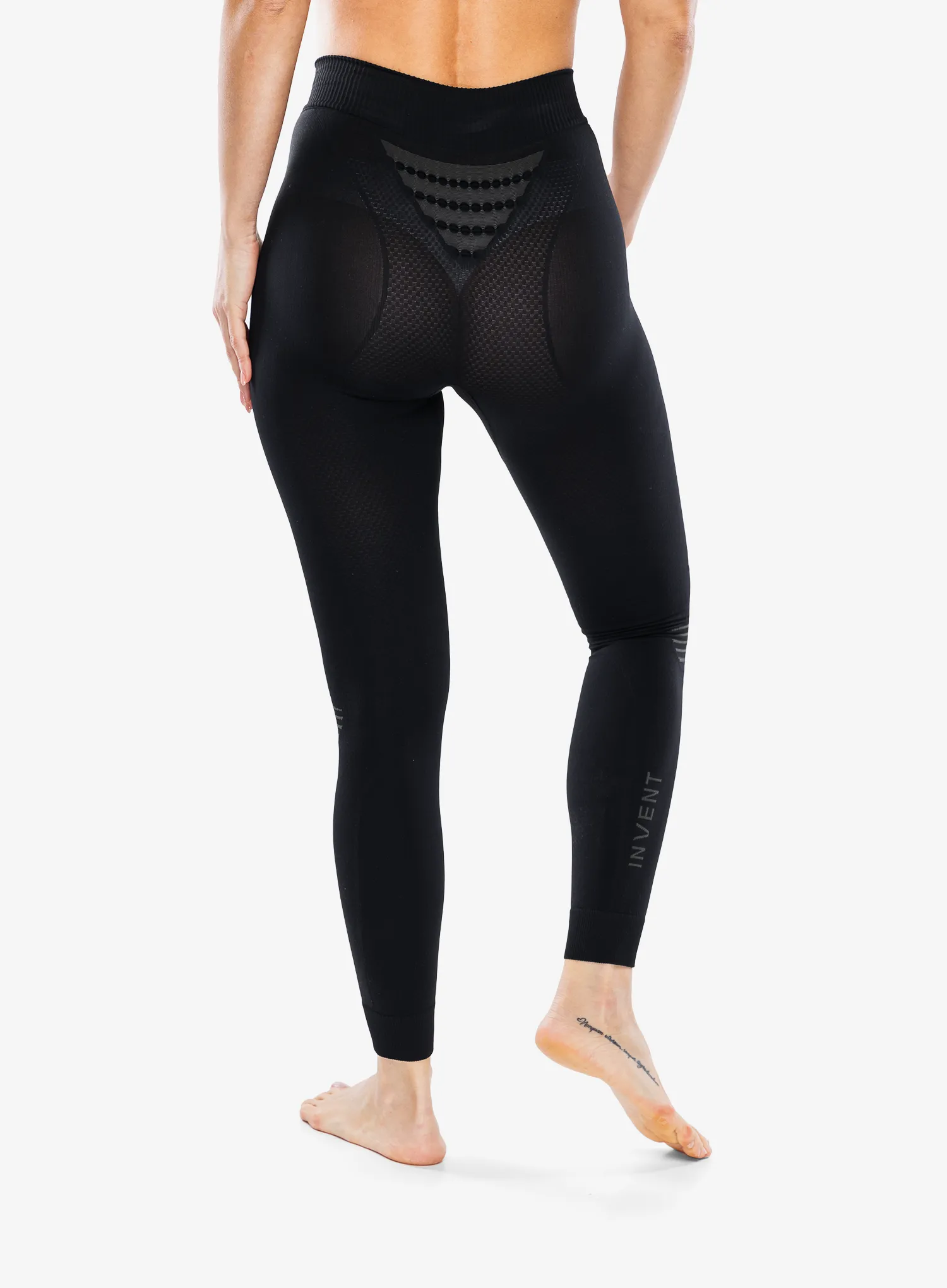 Термолегінси жіночі X-Bionic Invent 4.0 Pants - black/charcoal