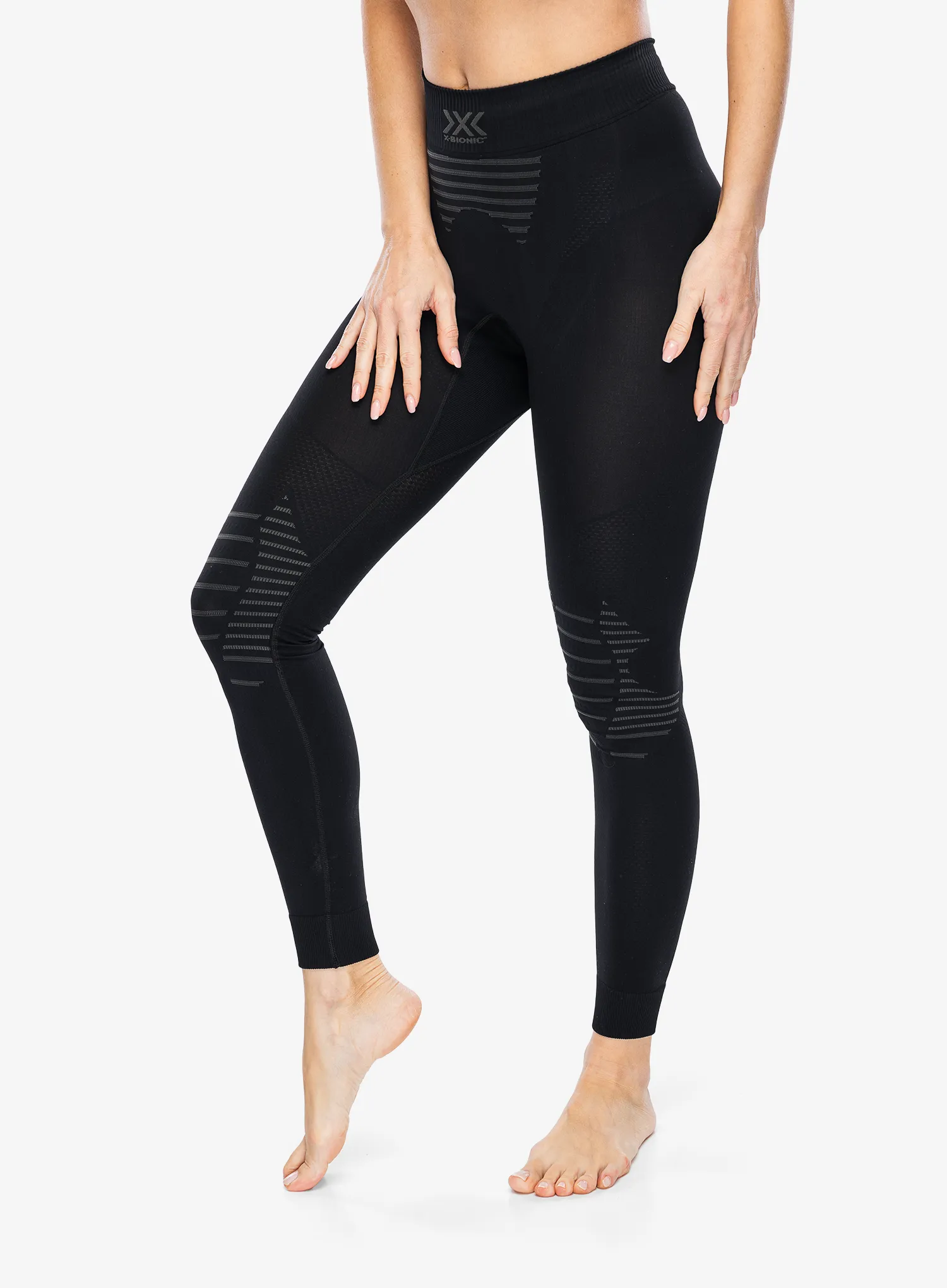 Термолегінси жіночі X-Bionic Invent 4.0 Pants - black/charcoal