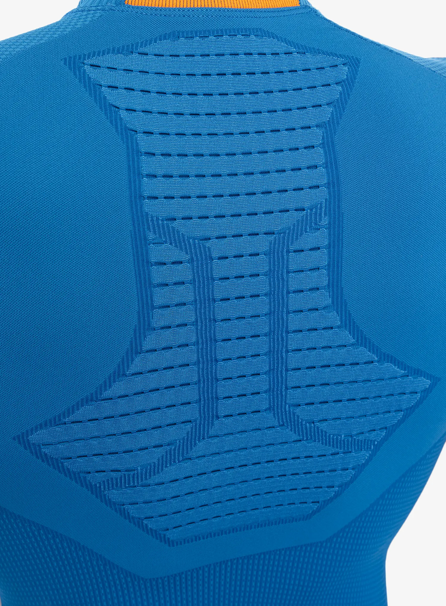 Футболка X-Bionic Invent 4.0 Run Speed - teal blue/kurkuma orange