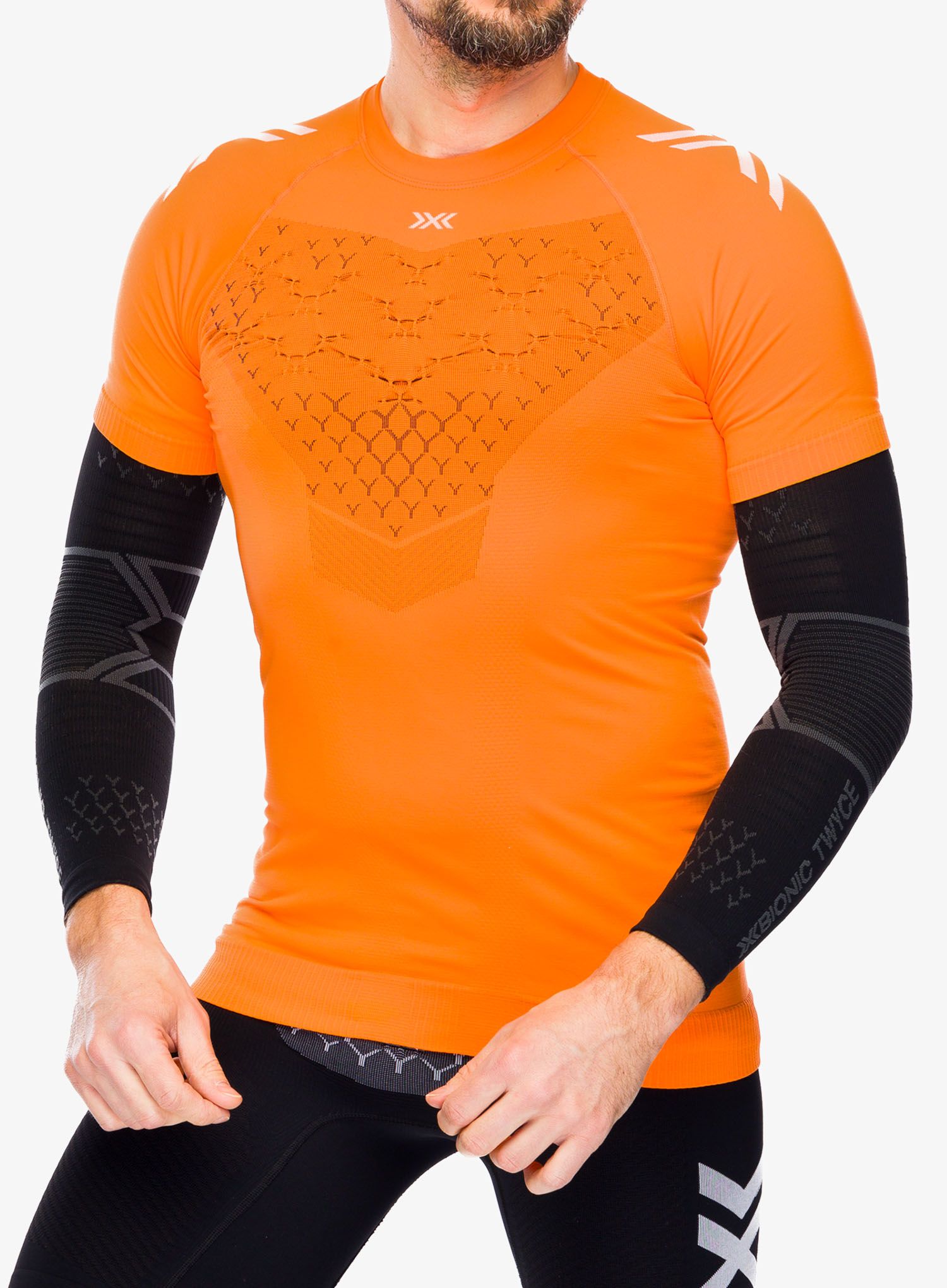 Нарукавники компресійні X-Bionic Twyce Armsleeve - black/charcoal