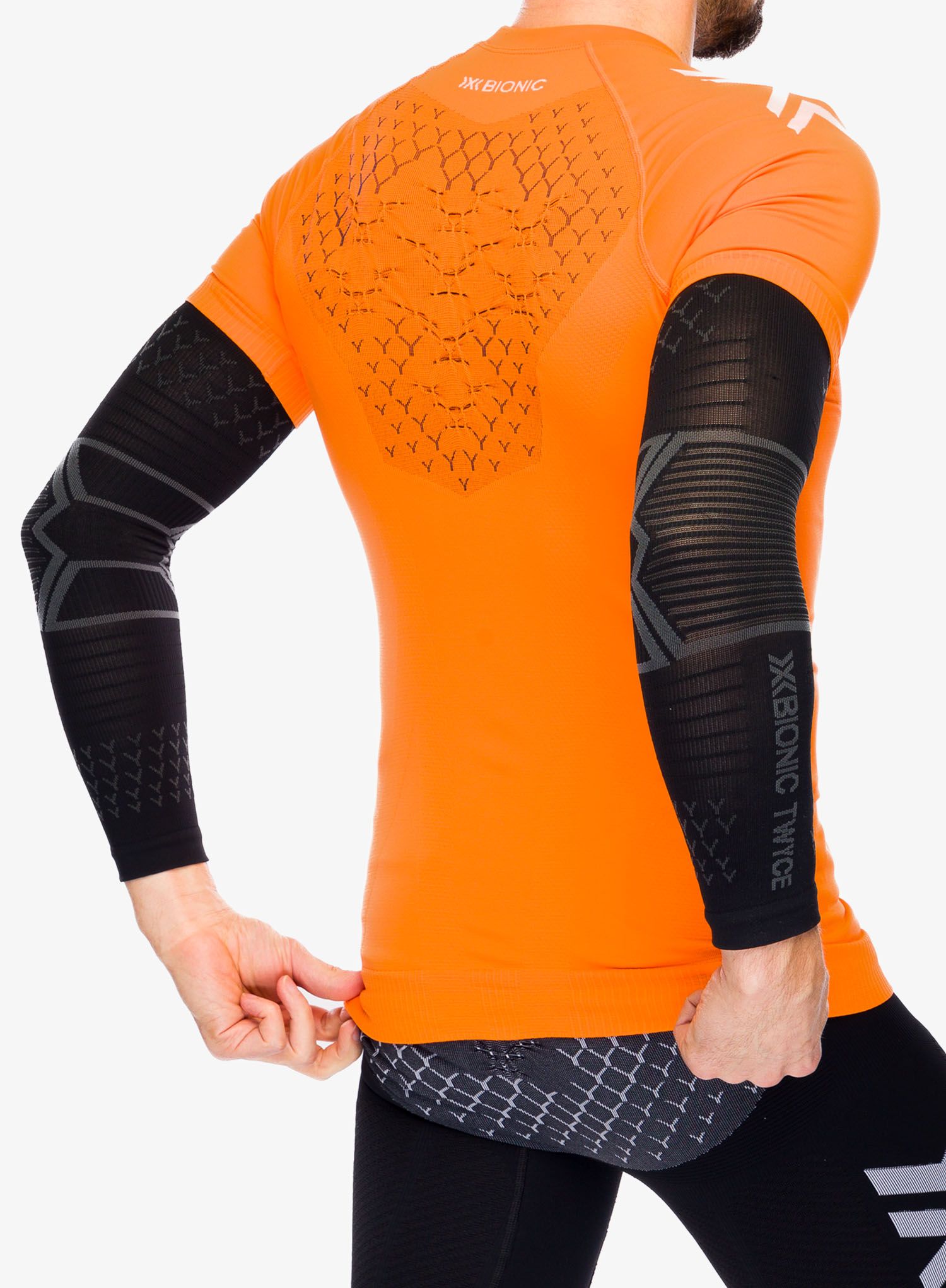 Нарукавники компресійні X-Bionic Twyce Armsleeve - black/charcoal
