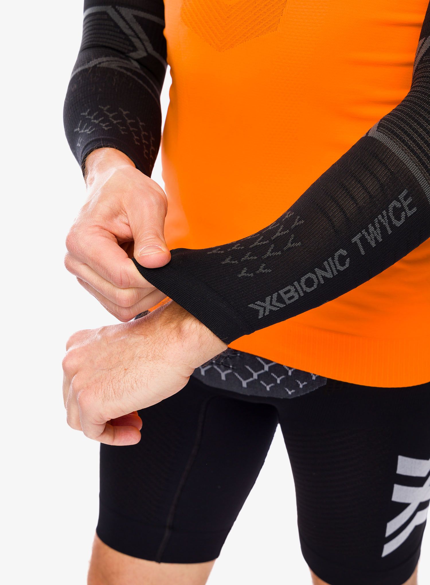 Нарукавники компресійні X-Bionic Twyce Armsleeve - black/charcoal