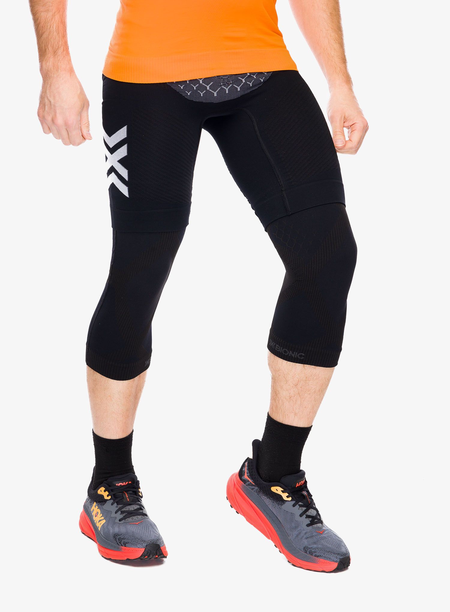 Пов'язки X-Bionic Twyce Knee Stabilizer - black/charcoal