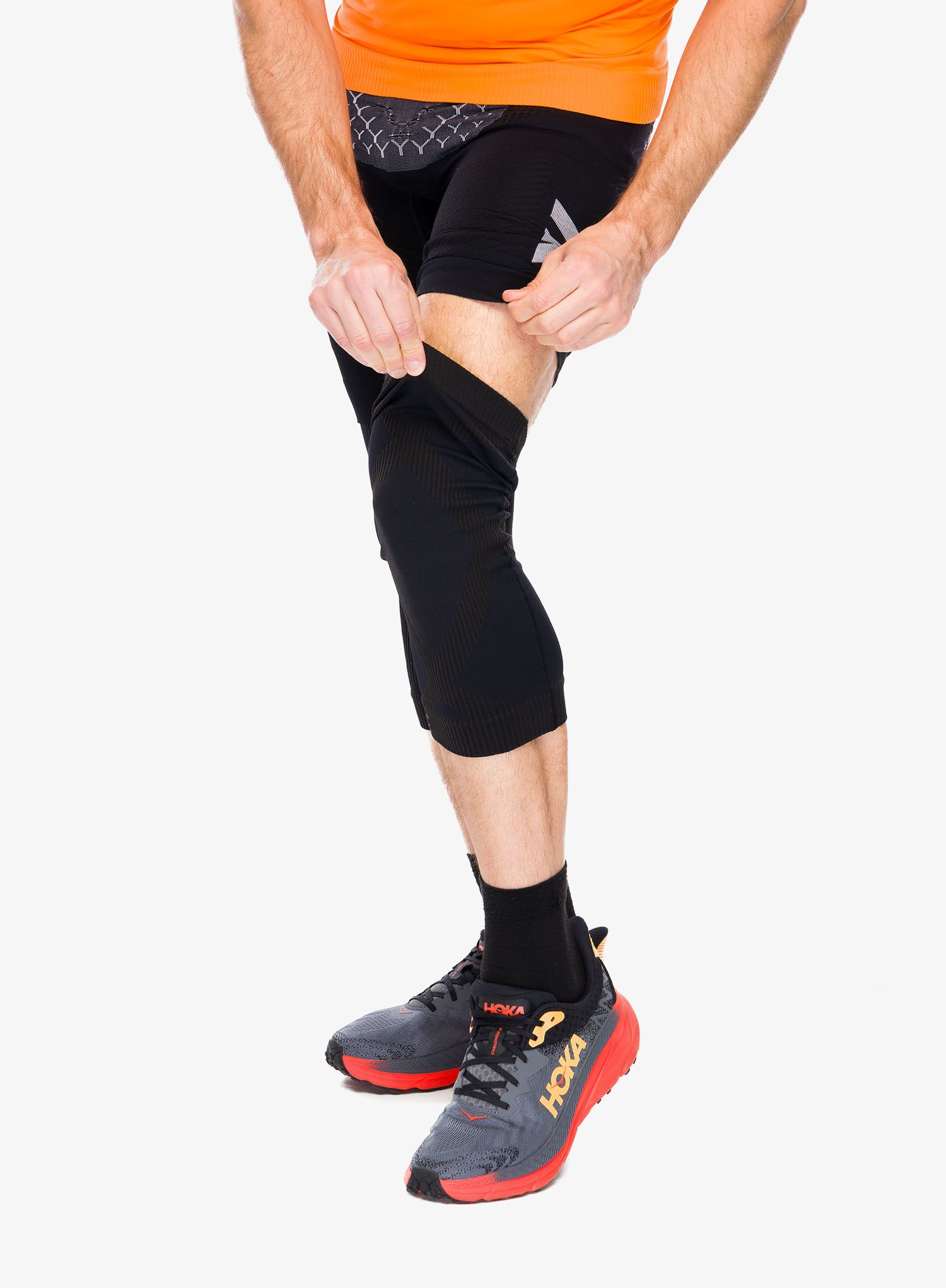 Пов'язки X-Bionic Twyce Knee Stabilizer - black/charcoal