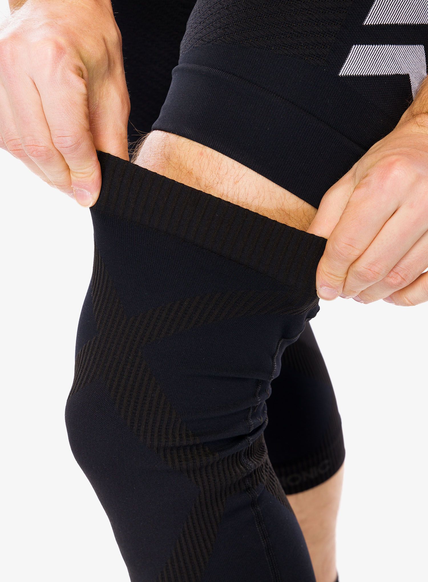Пов'язки X-Bionic Twyce Knee Stabilizer - black/charcoal