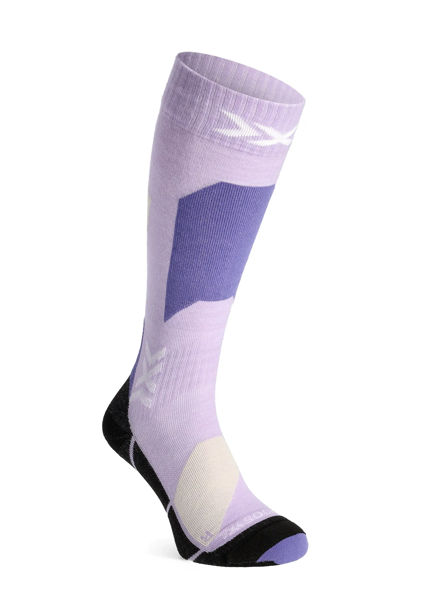 Шкарпетки лижні X-Socks Ski Discover Merino OTC - muted lavender/light sand