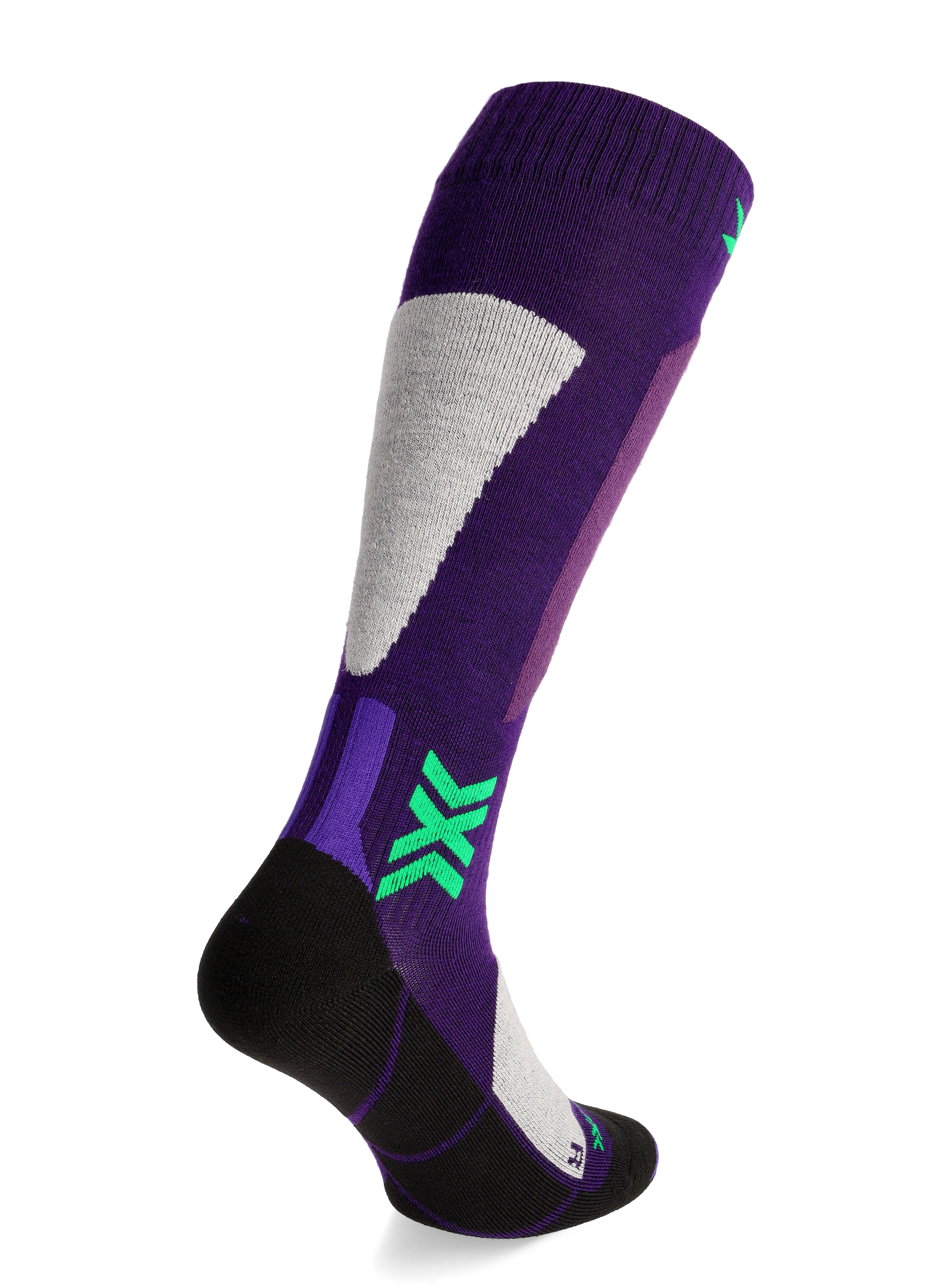 Шкарпетки лижні X-Socks Ski Discover OTC - deep purple/light sand