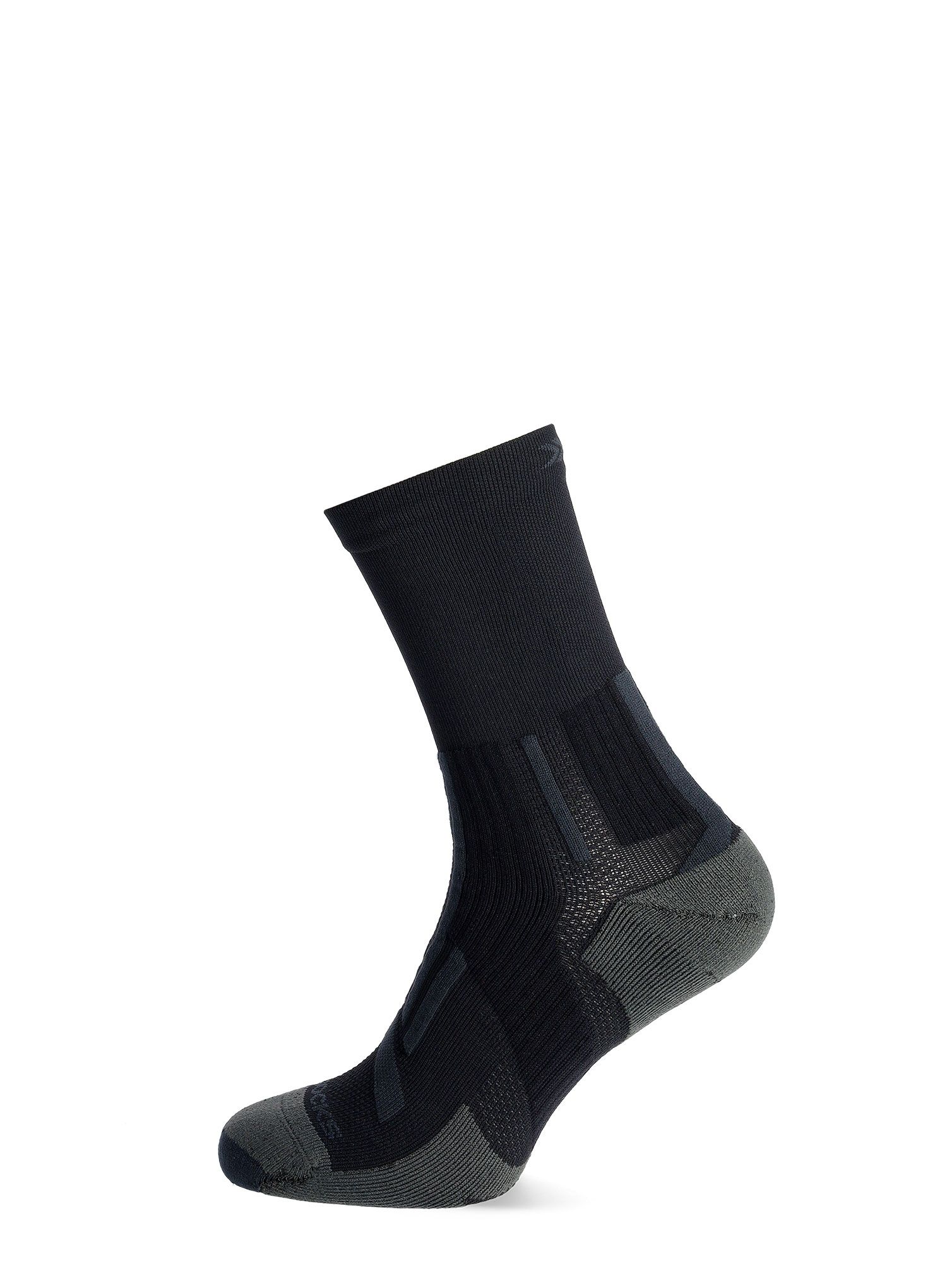 Шкарпетки для бігу X-Socks Trailrun Perform Crew - black/charcoal