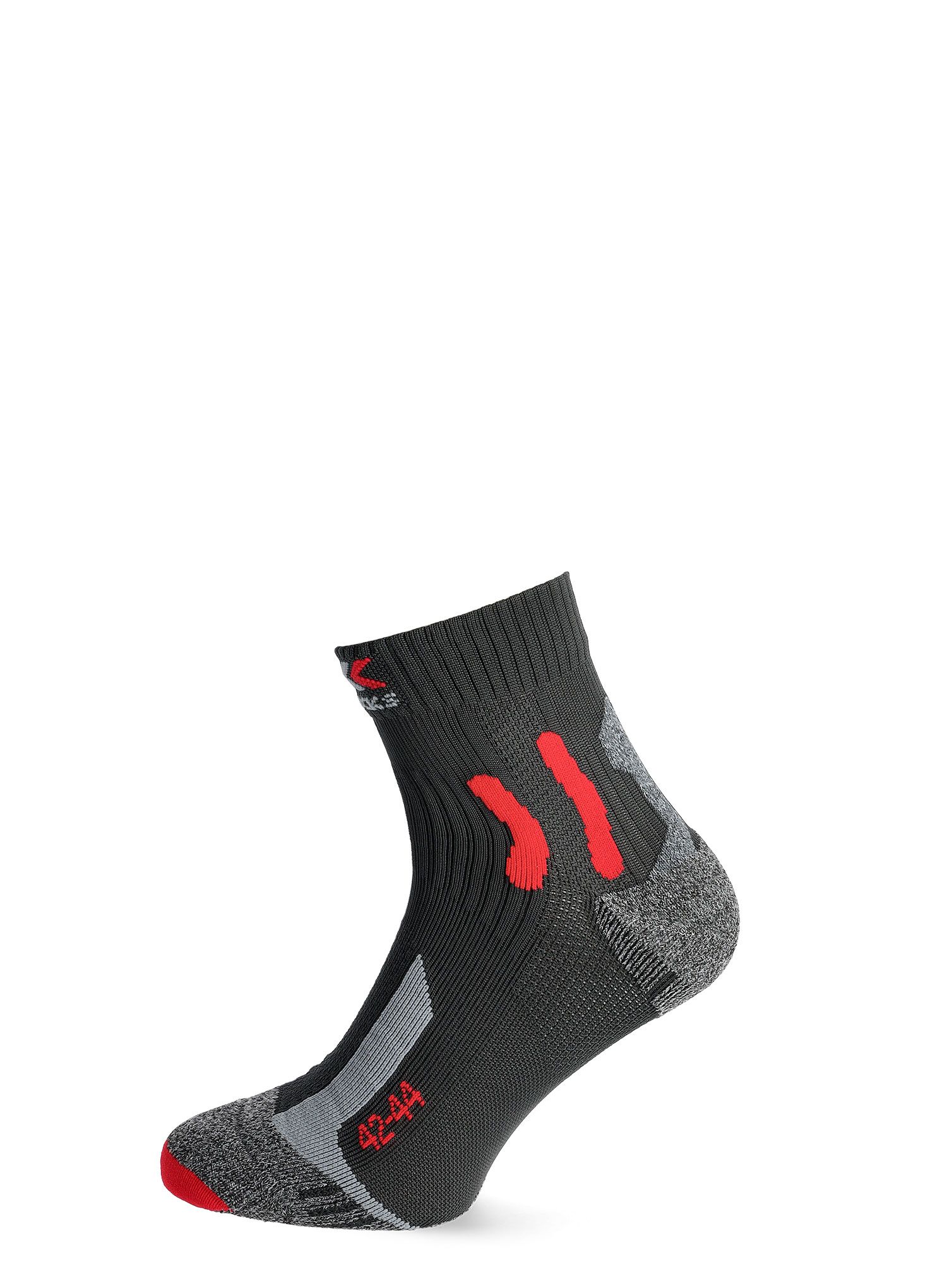 Шкарпетки трекінгові X-Socks Trek Outdoor Low Cut - anthracite/red