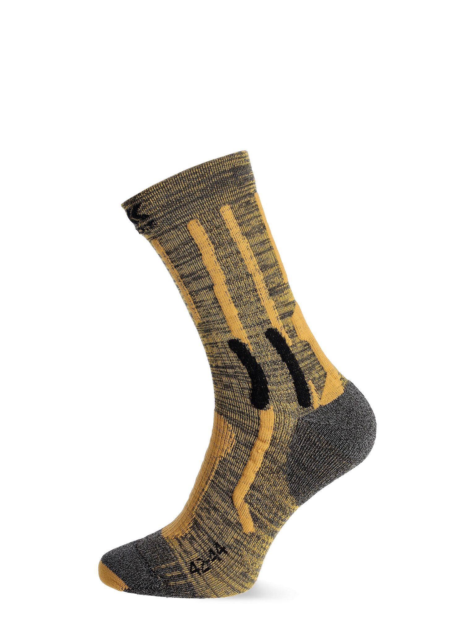 Шкарпетки трекінгові X-Socks Trek X Merino - charcoal mais/grey/black
