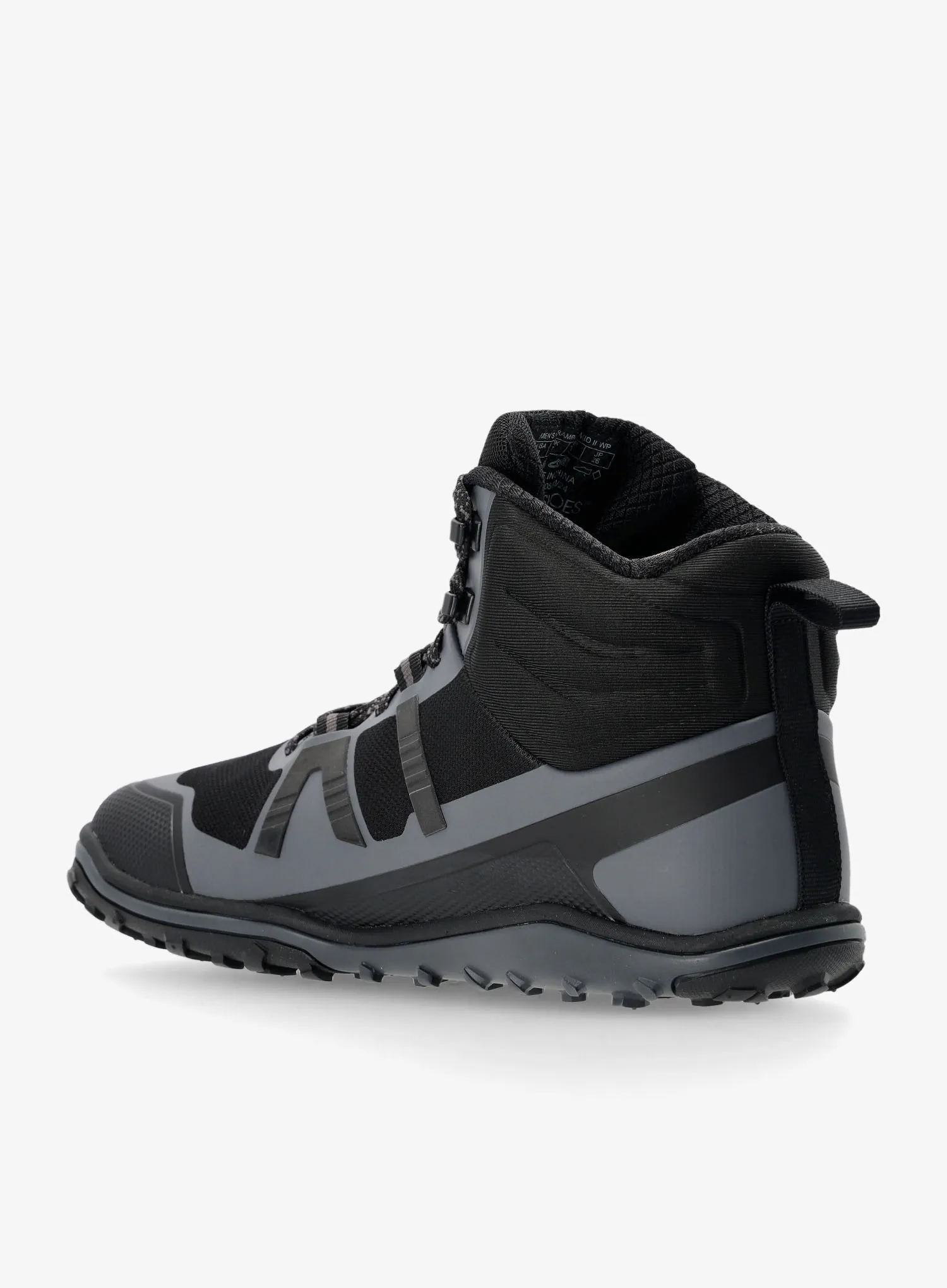 Черевики туристичні Xero Shoes Scrambler Mid II WP - black/asphalt
