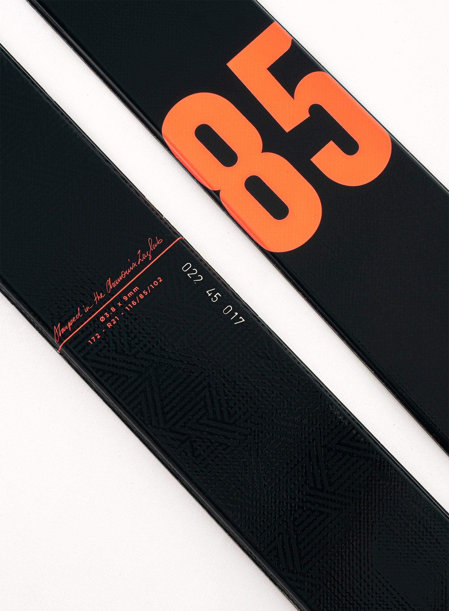 Набір скітуринговий ZAG Adret 85 - black/orange