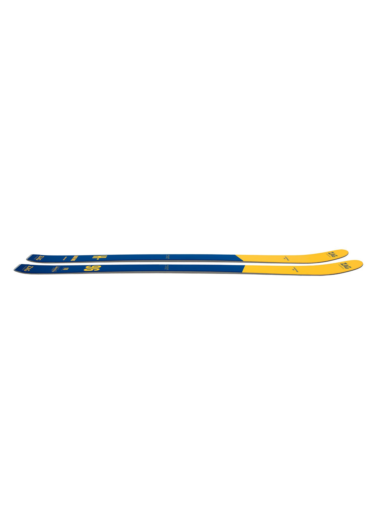 Лижі скітурингові ZAG H-96 - yellow/blue