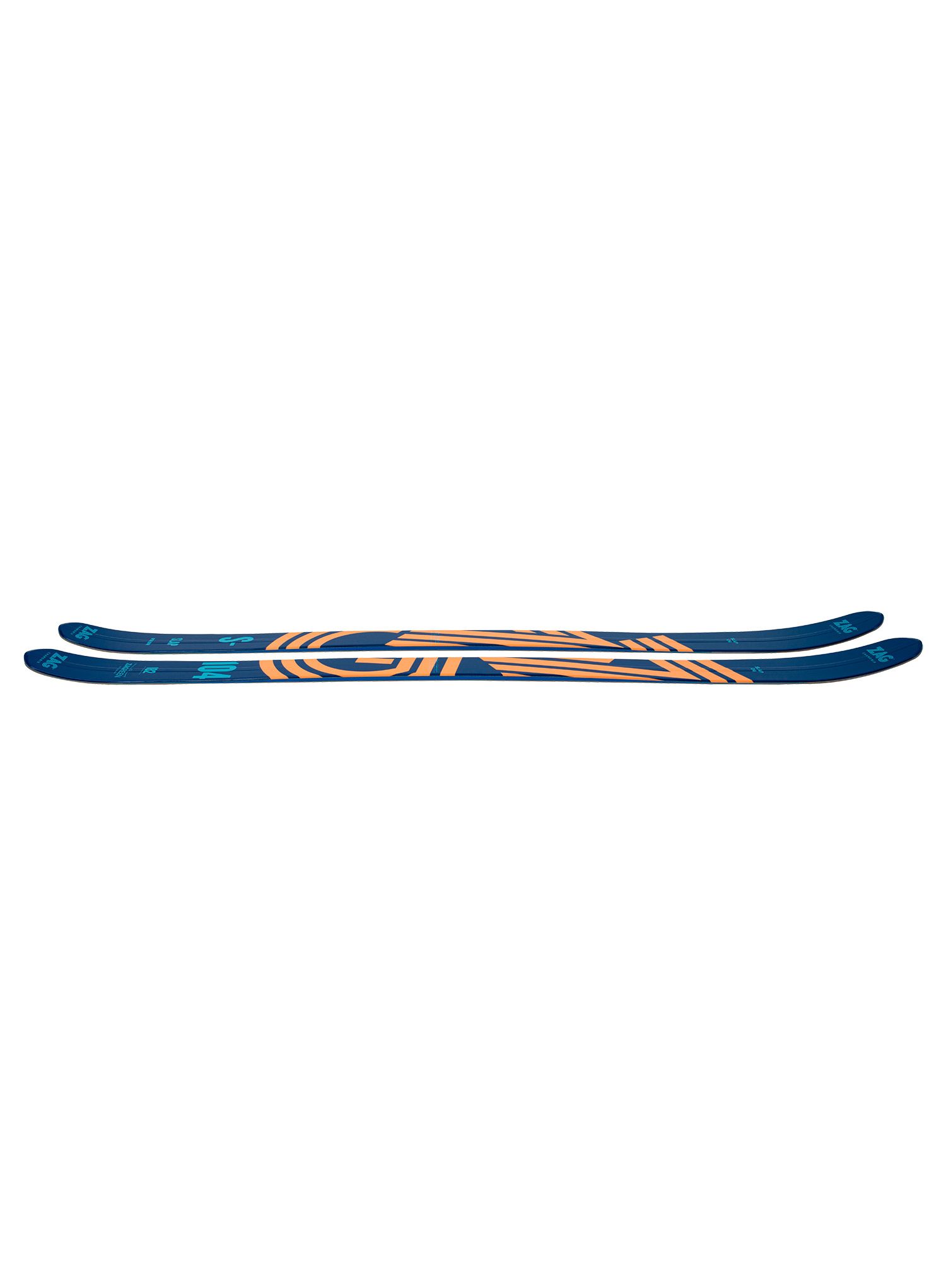 Лижі скітурингові ZAG Slap 104 - dark blue/orange