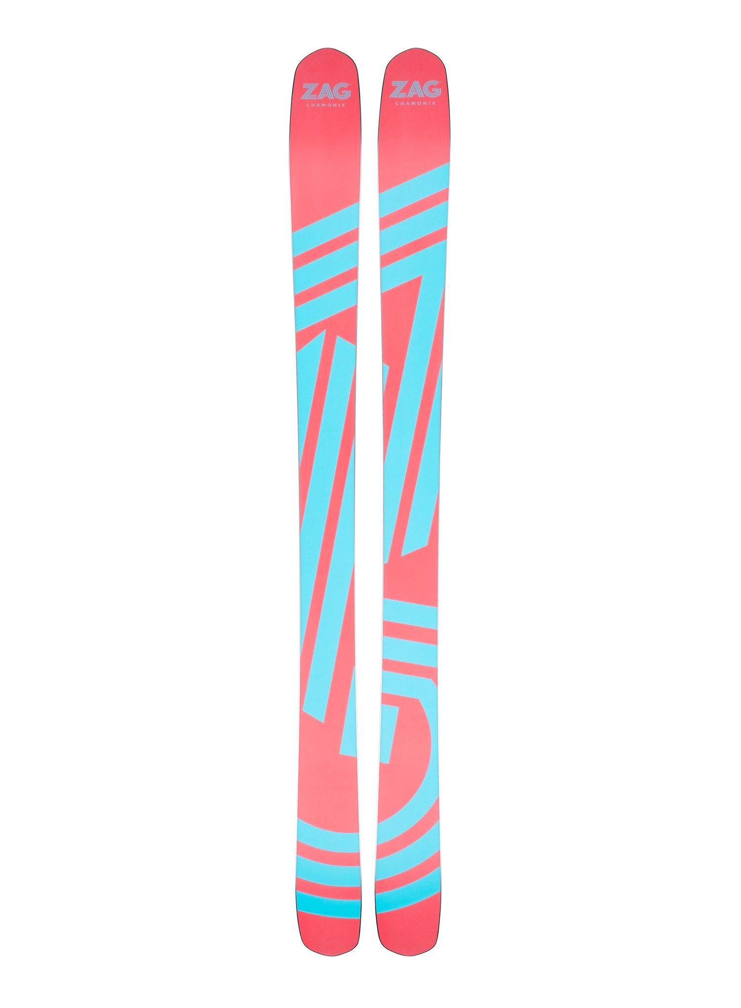 Лижі скітурингові жіночі ZAG Slap 104 Lady - light blue/orange