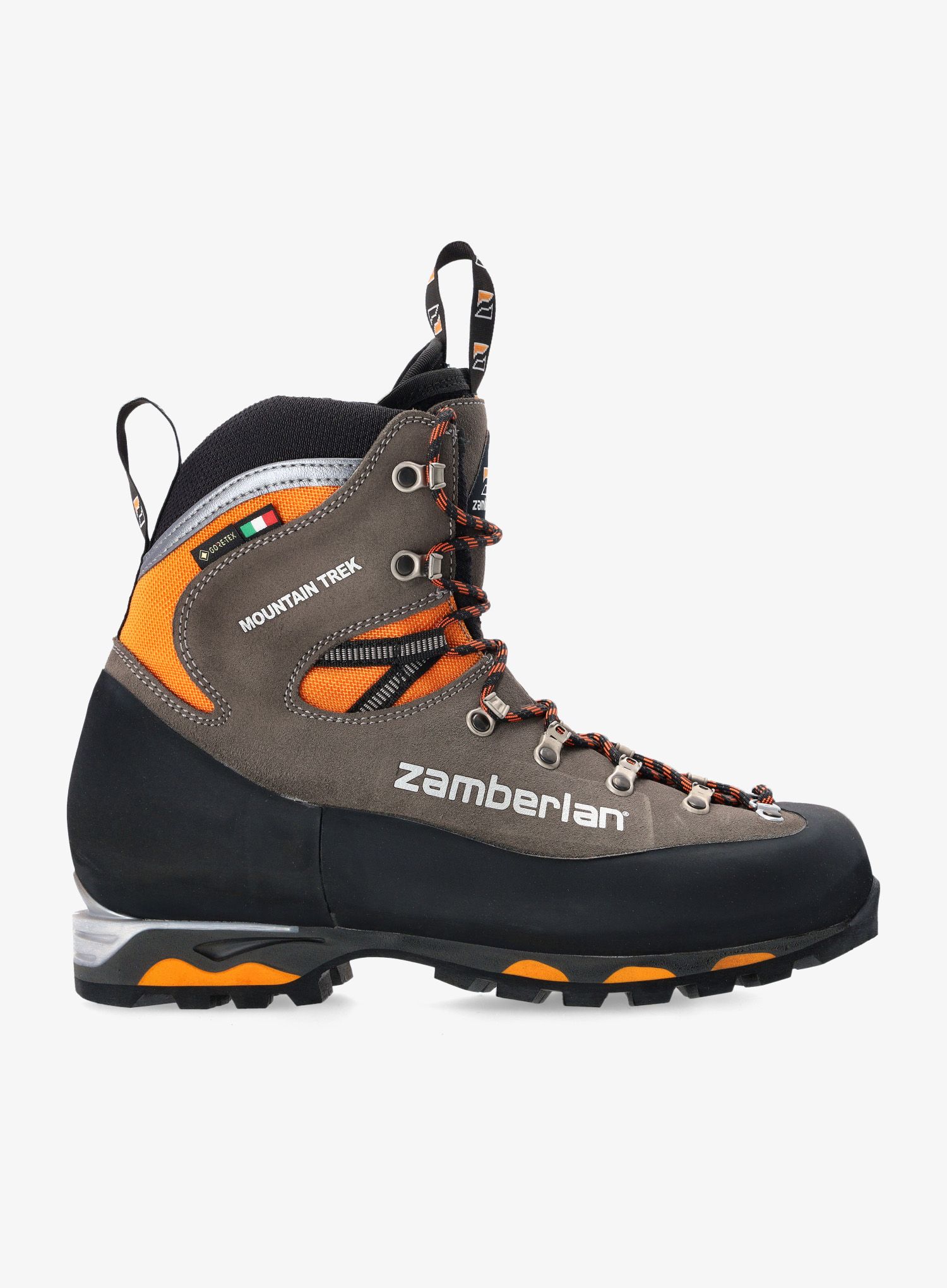 Черевики для напівавтоматичних кішок Zamberlan Mountain Trek - graphite/orange