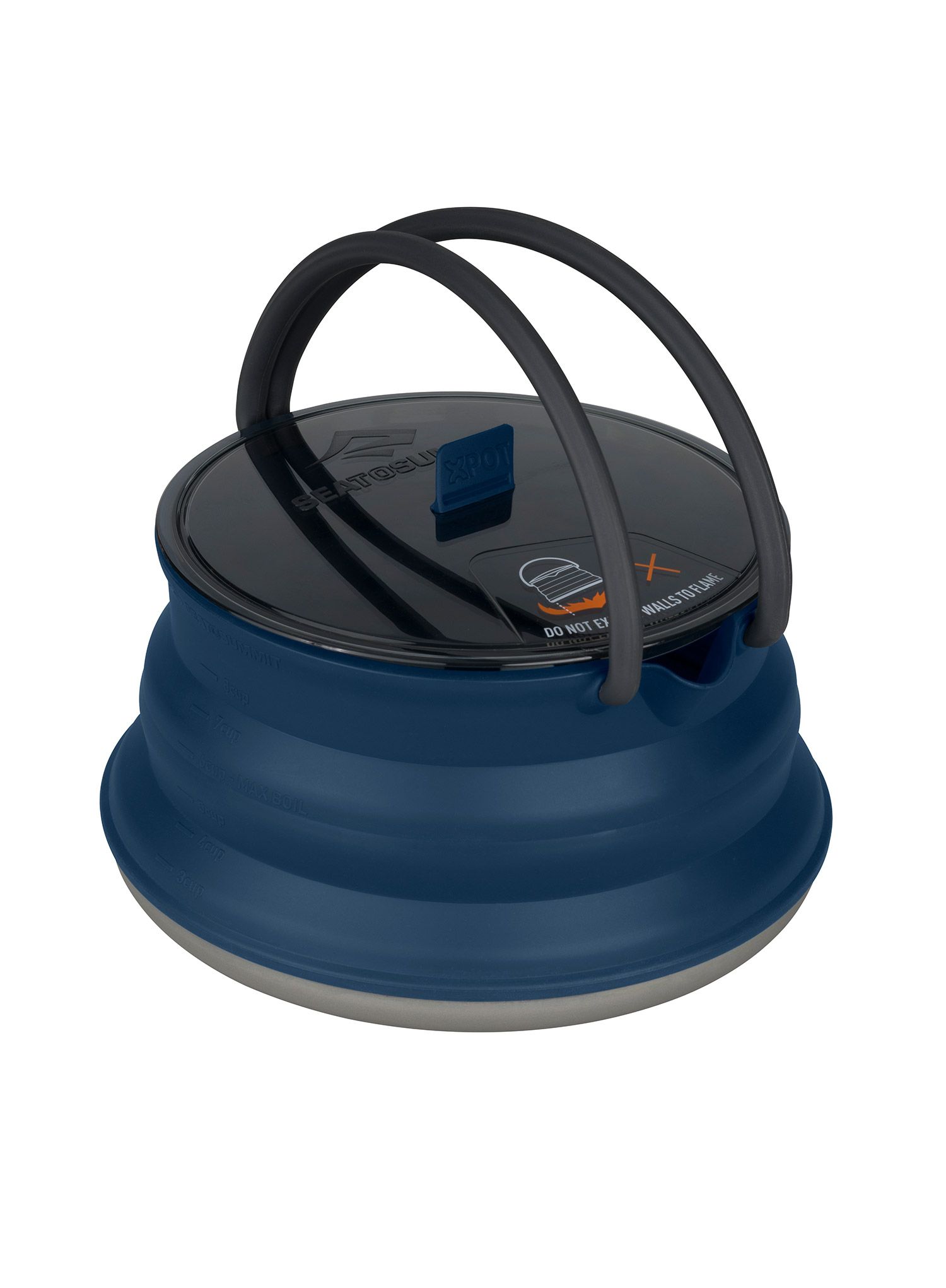 Набір посуду Sea To Summit X-Set: 12 5pc (X-Kettle 2.2L, 2 X-Bowl, 2 X-Mug) - navy/sand