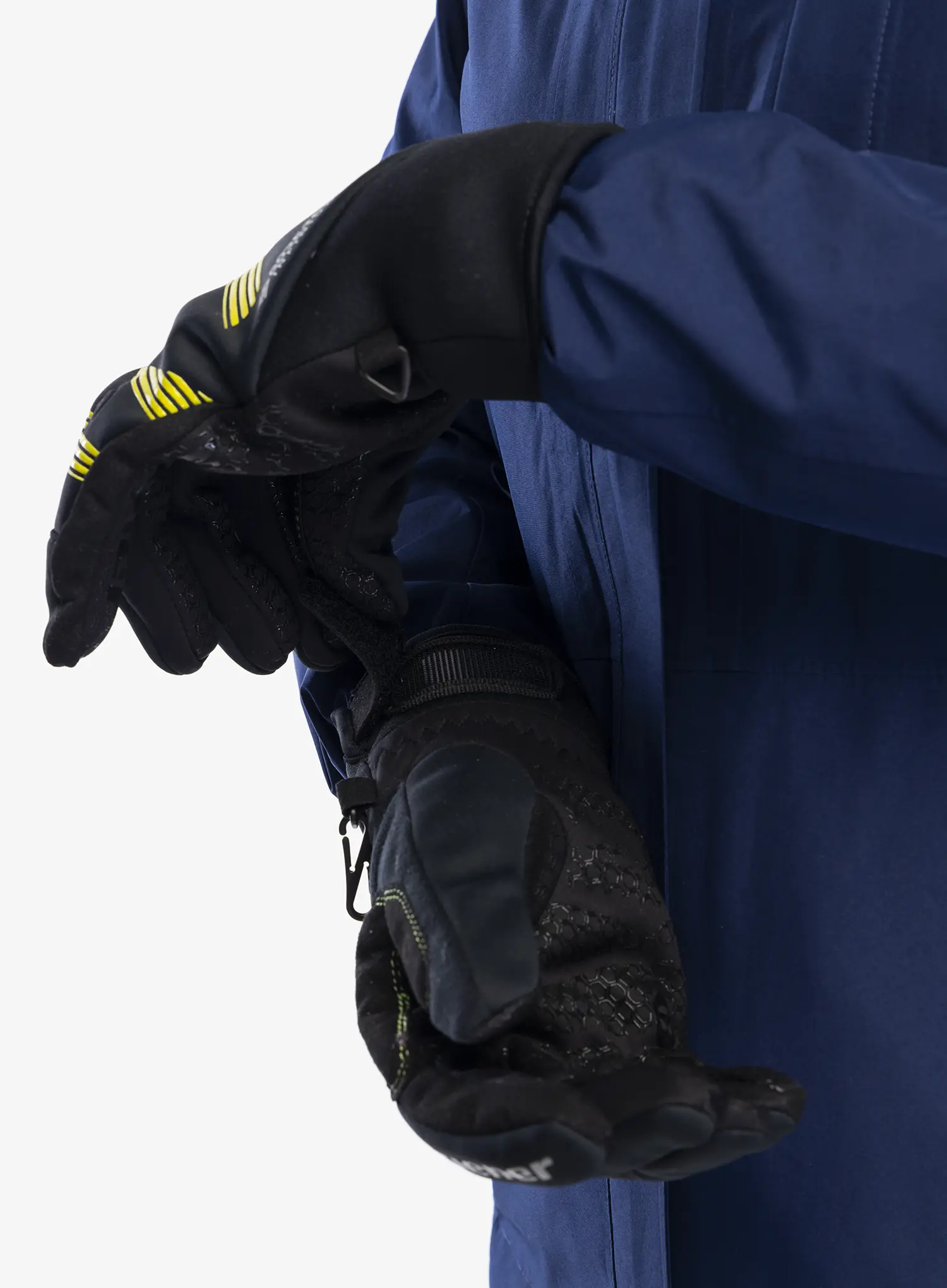 Рукавиці softshell Ziener Ilko GTX INF - lime green