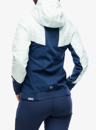 Куртка гібридна жіноча Ziener Nacana - ice/hale navy