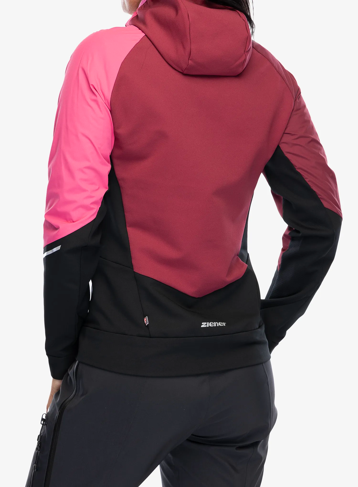 Куртка softshell жіноча Ziener Nakima - black/berry