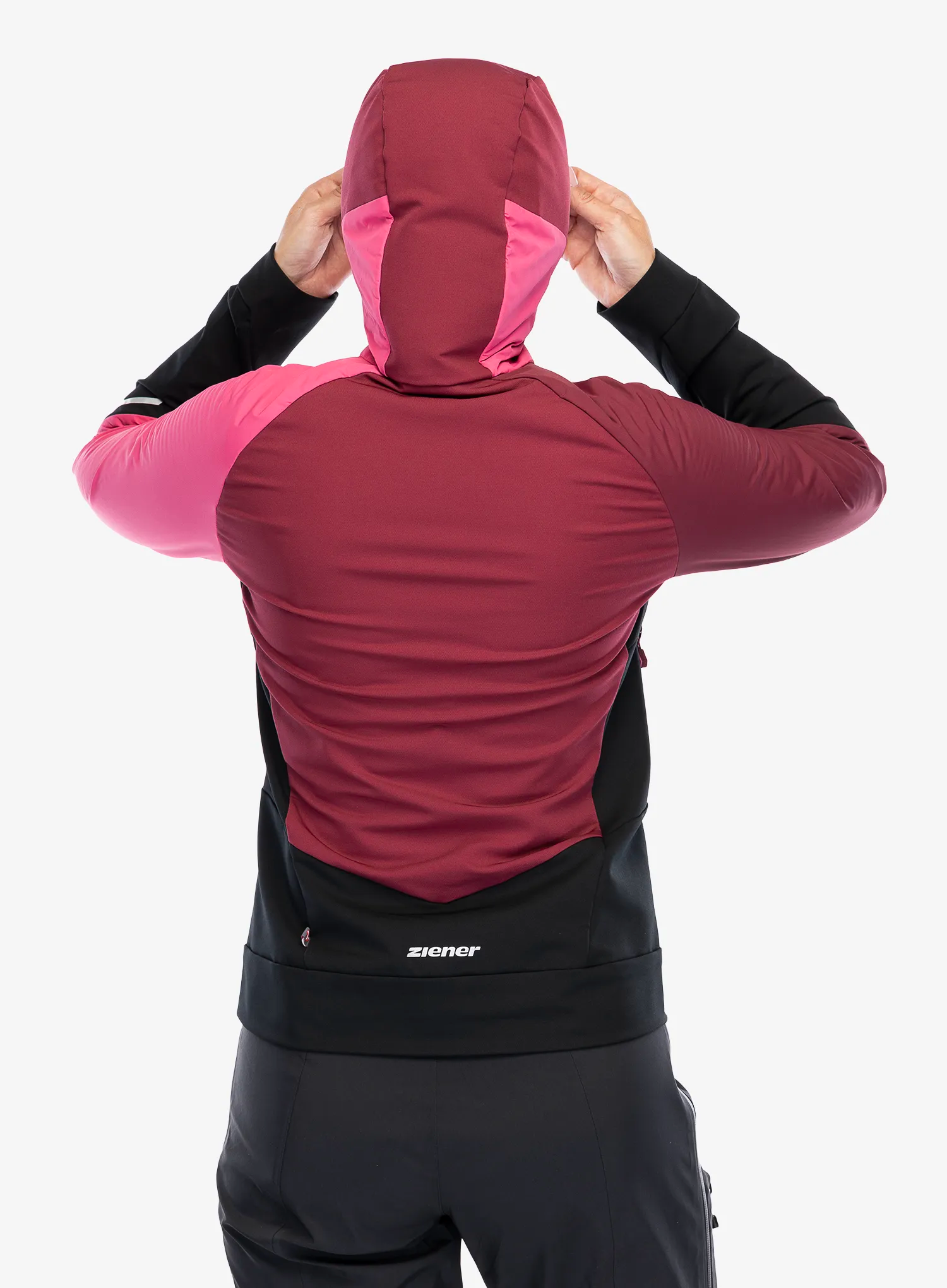 Куртка softshell жіноча Ziener Nakima - black/berry