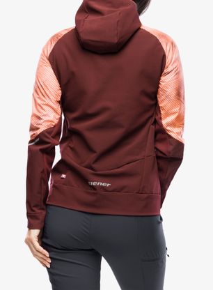 Куртка softshell жіноча Ziener Nakima - pink stripe print