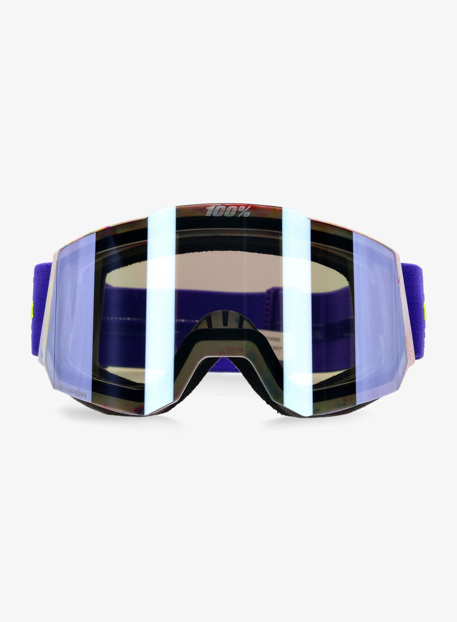 Окуляри лижні 100% Snowcraft Hiper - mirror violet lens