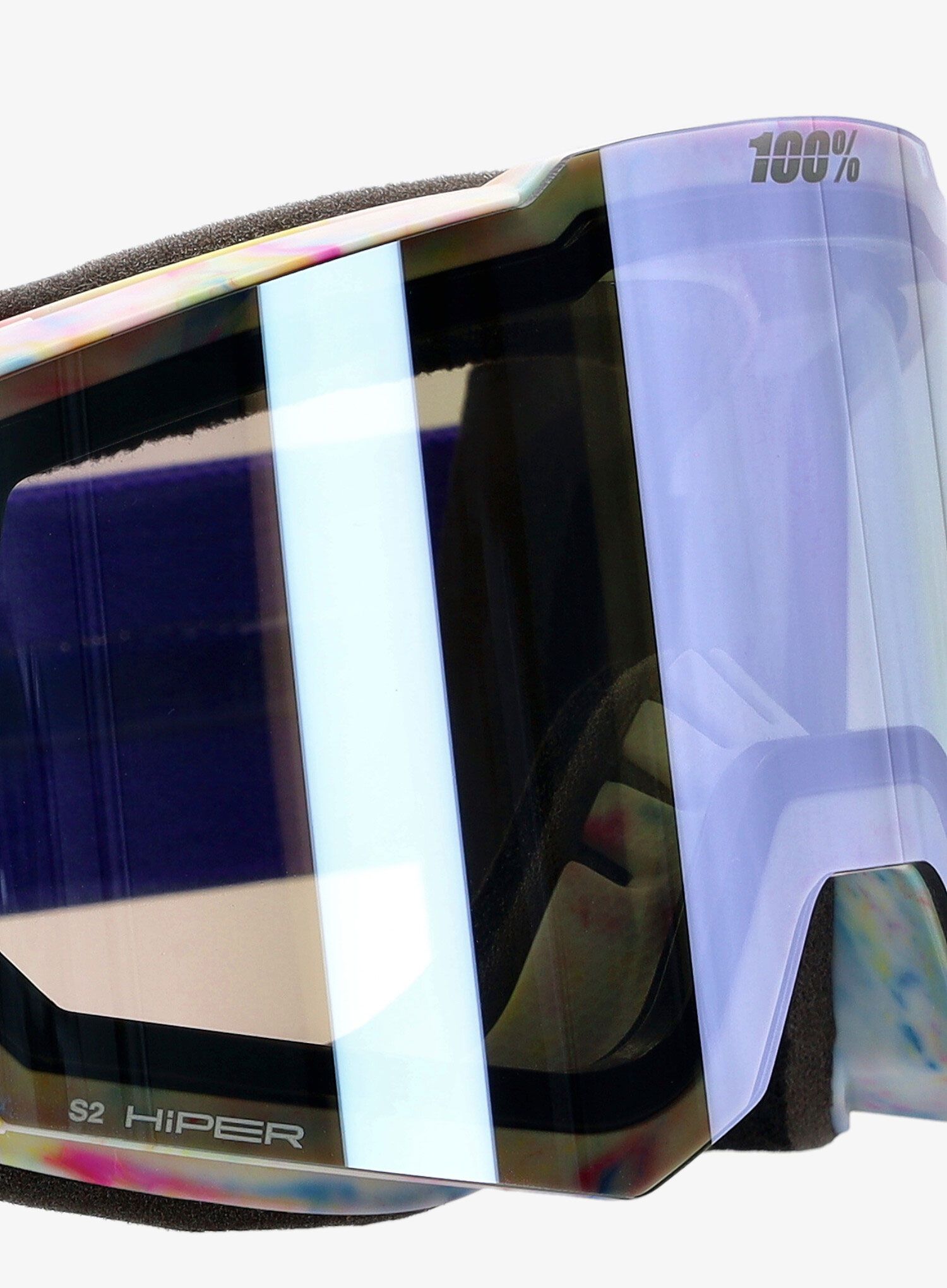 Окуляри лижні 100% Snowcraft Hiper - mirror violet lens