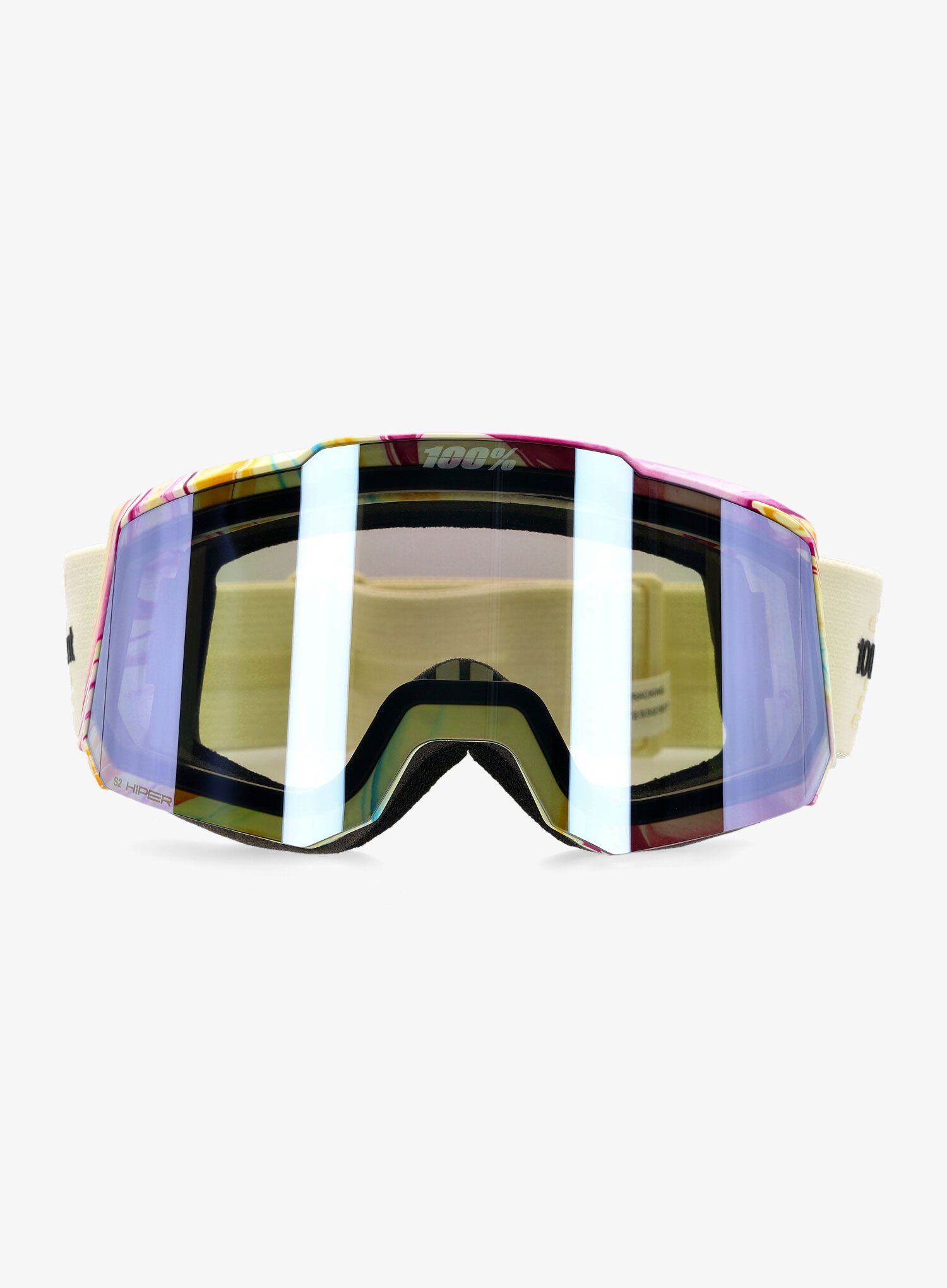 Окуляри лижні 100% Snowcraft S Hiper - mirror silver flash lens
