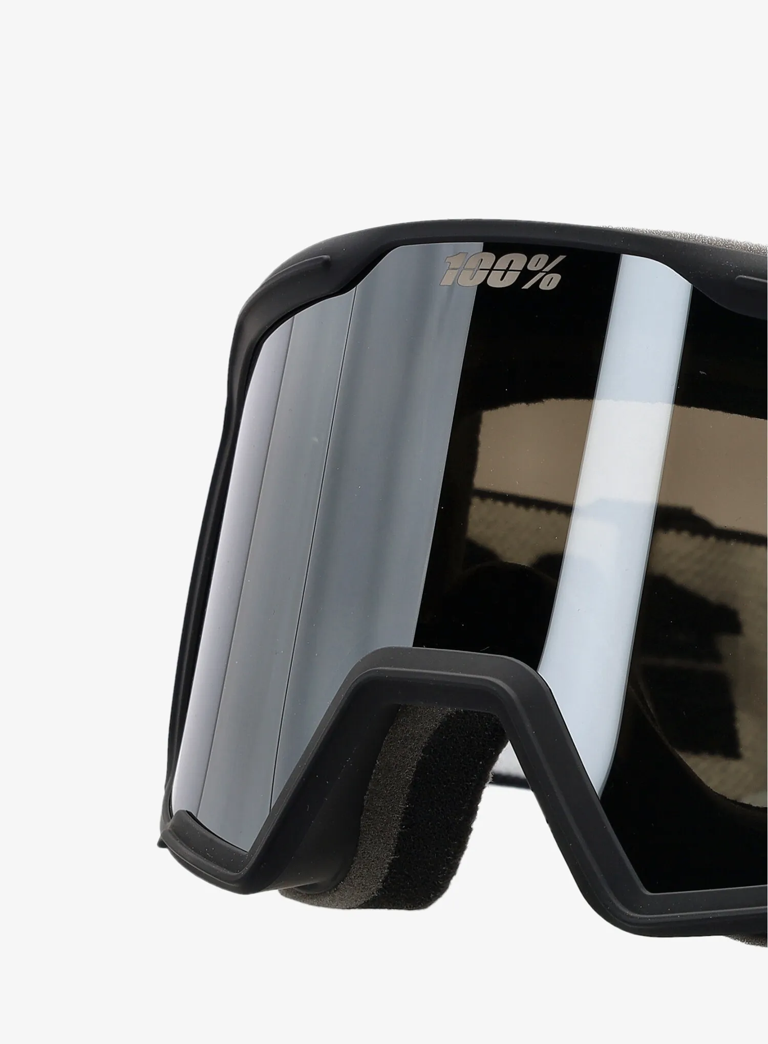 Окуляри лижні 100% Valnor - black/mirror silver lens