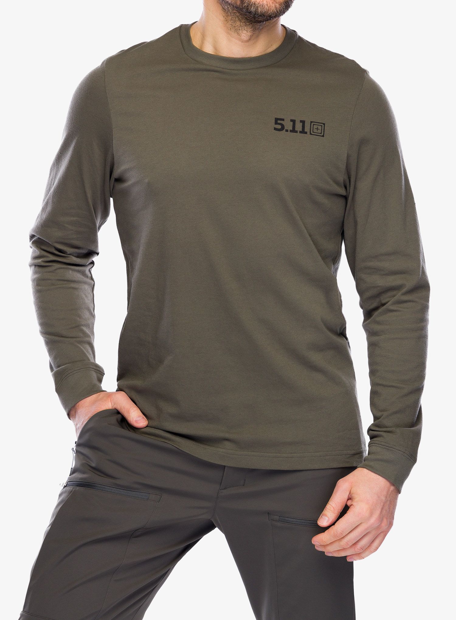Лонгслів 5.11 Served Fresh L/S - ranger green