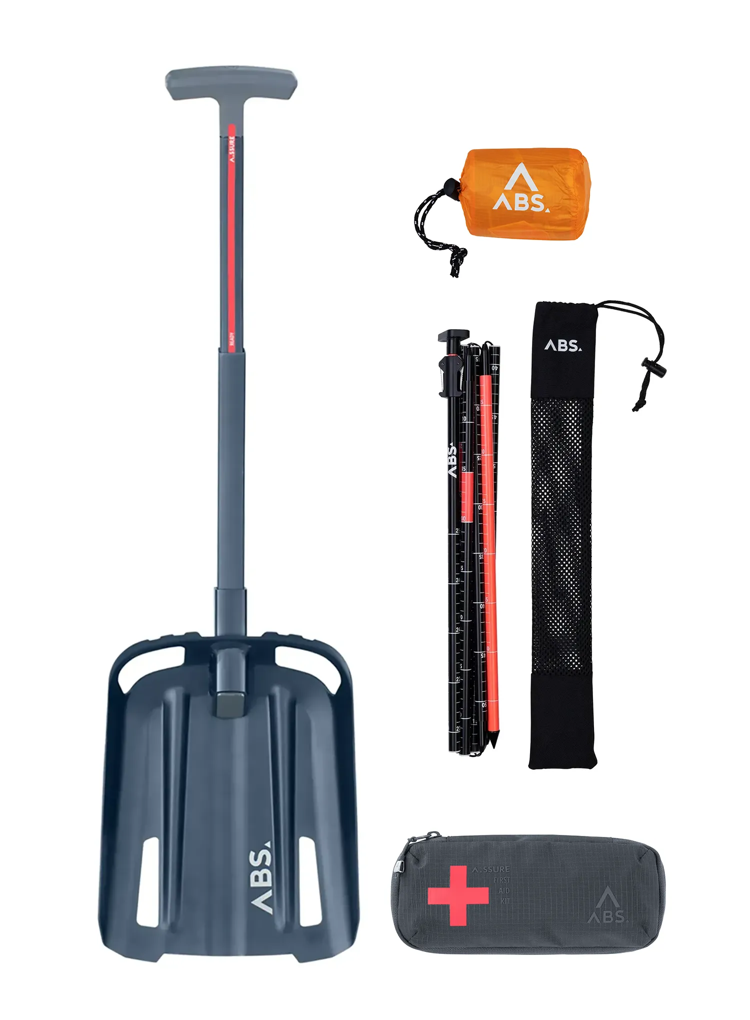 Набір лавинний ABS Compact Set Plus - black