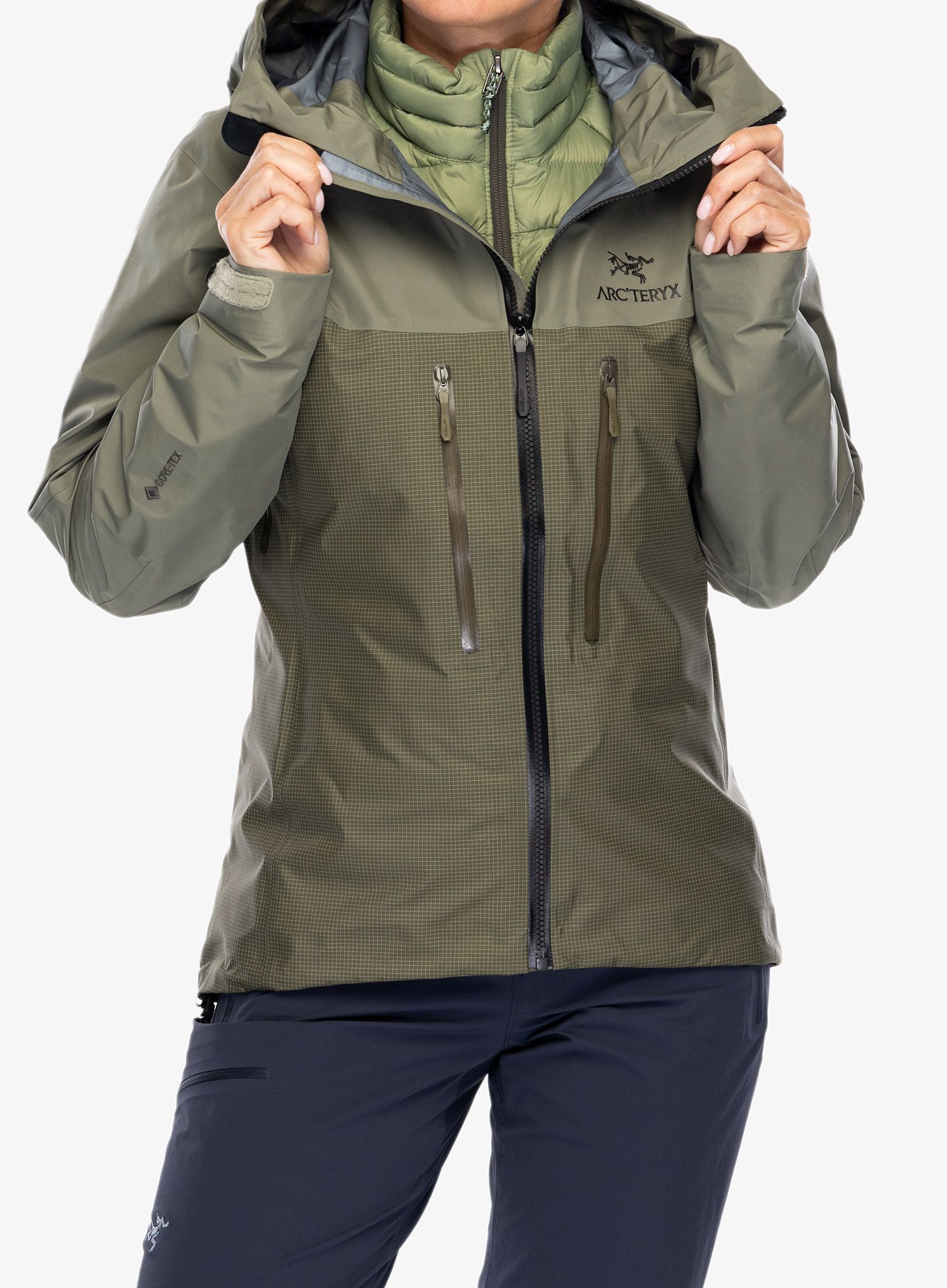 Куртка з мембраною жіноча Arcteryx Alpha Jacket - forage/tatsu
