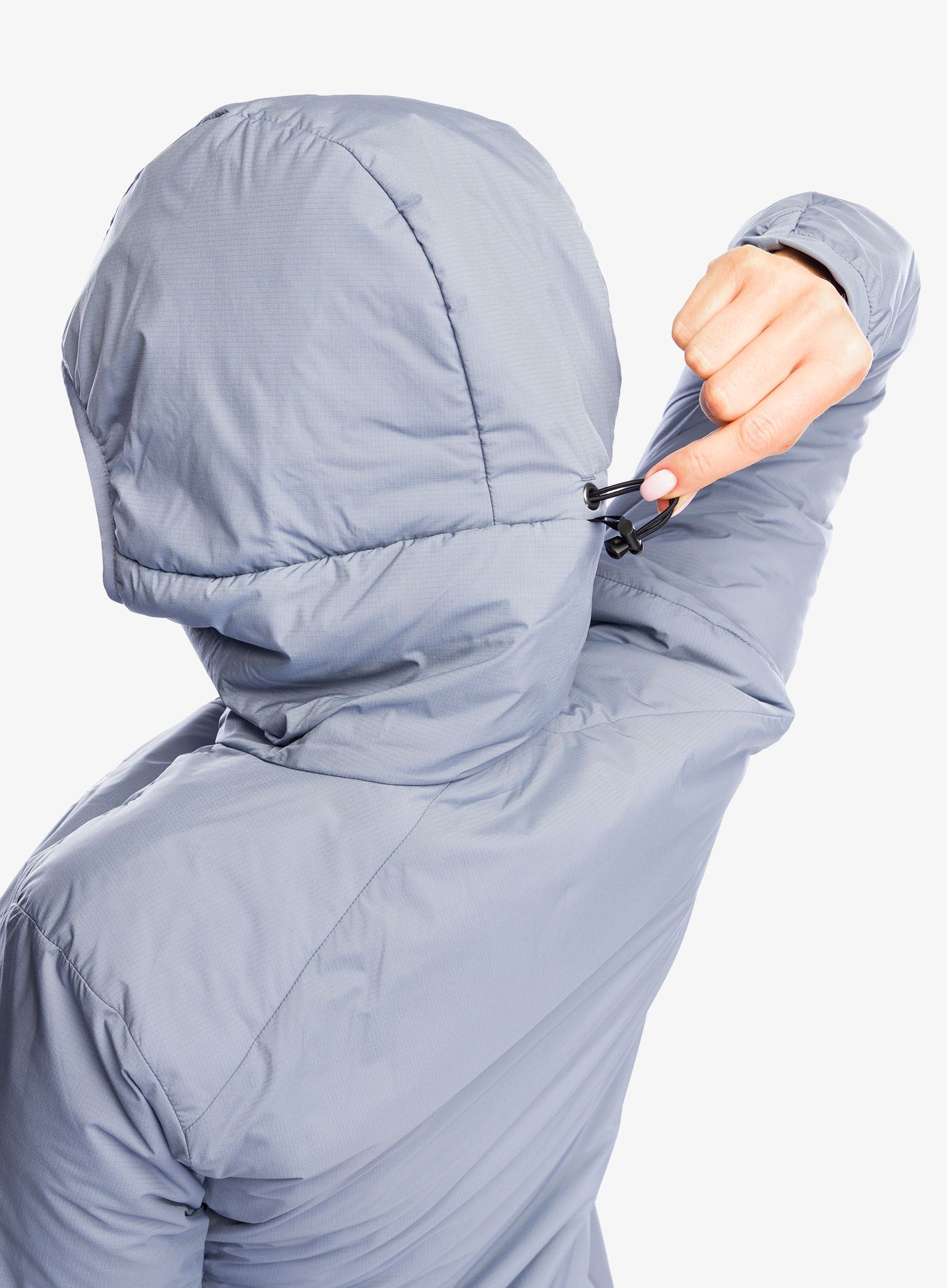 Куртка утеплена жіноча Arcteryx Atom Hoody - stratus