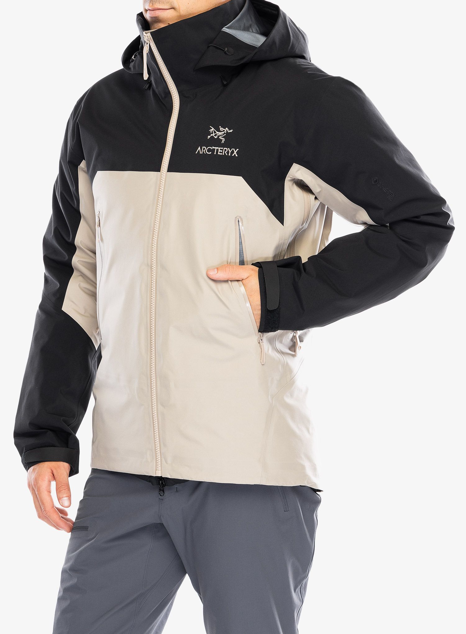 Куртка дощовик Arcteryx Beta AR Jacket - black/rune