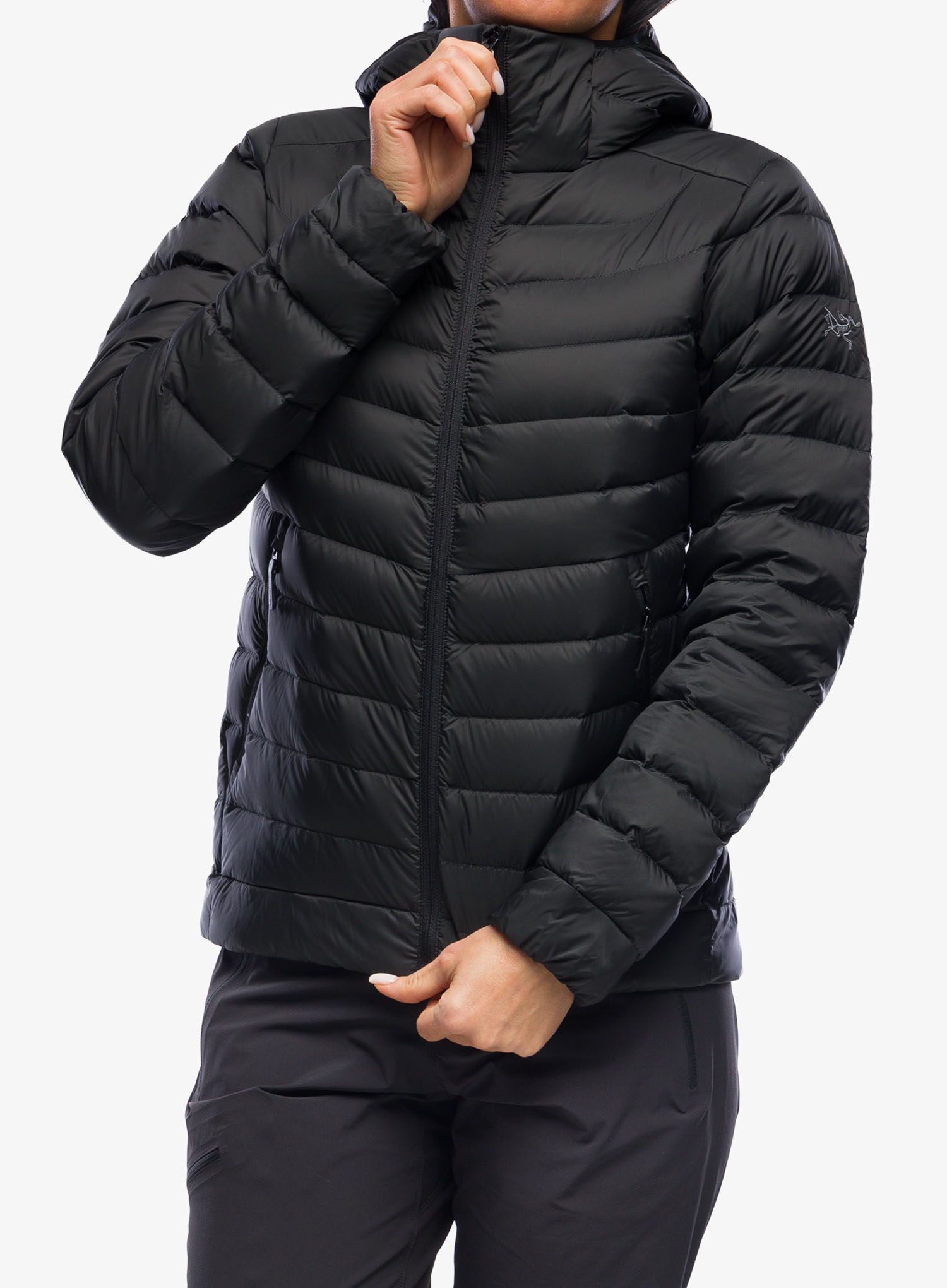 Пуховик жіноча Arcteryx Cerium Hoody - blk
